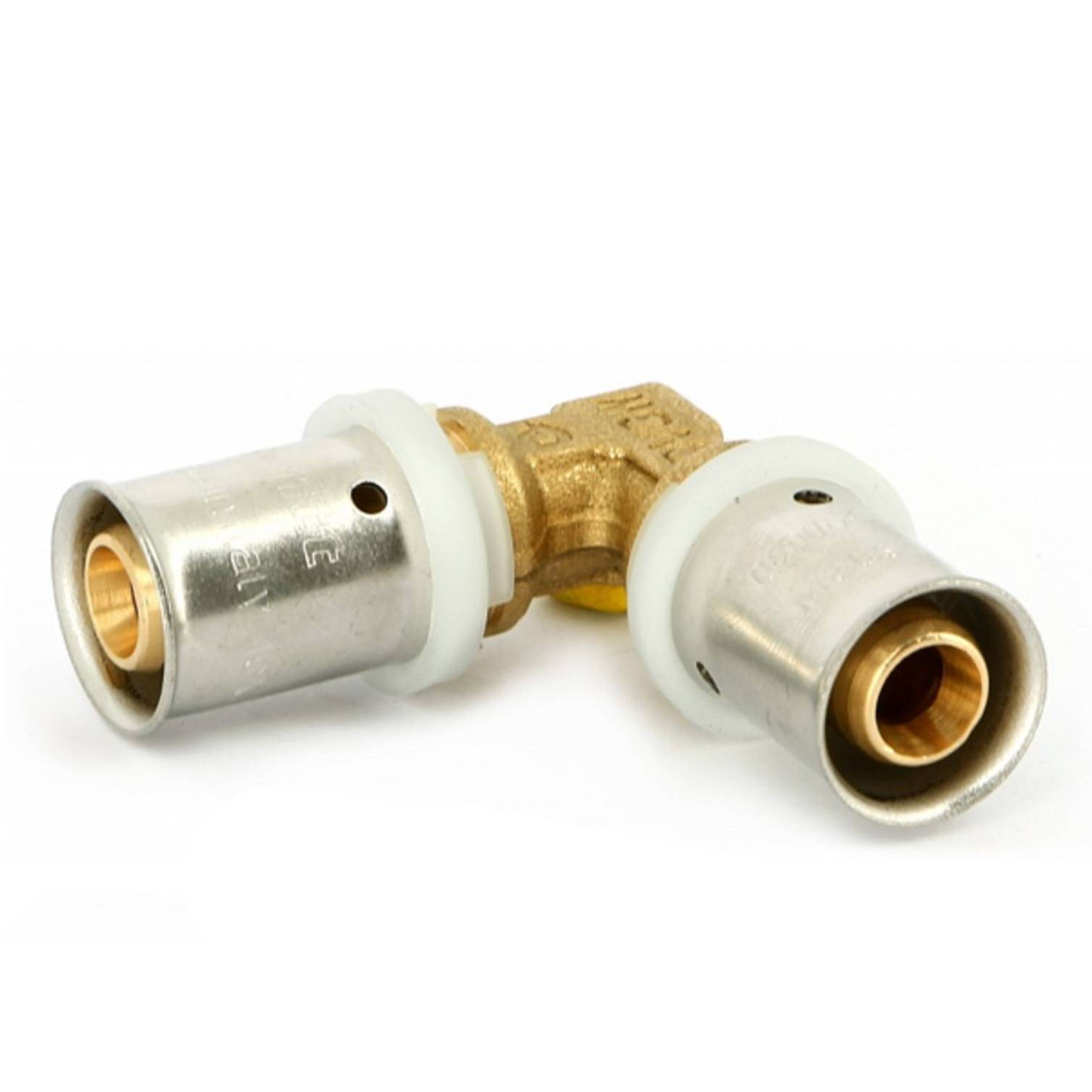 Угол пресс Uni-Fitt 32 мм для металлопластиковых труб 703G9900