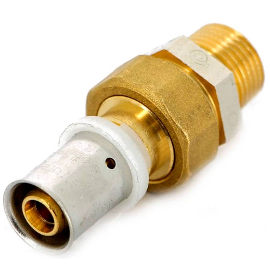 Муфта Uni-Fitt пресс 16 мм х 1/2 дюйма наружная резьба с разъемным соединением 1513214