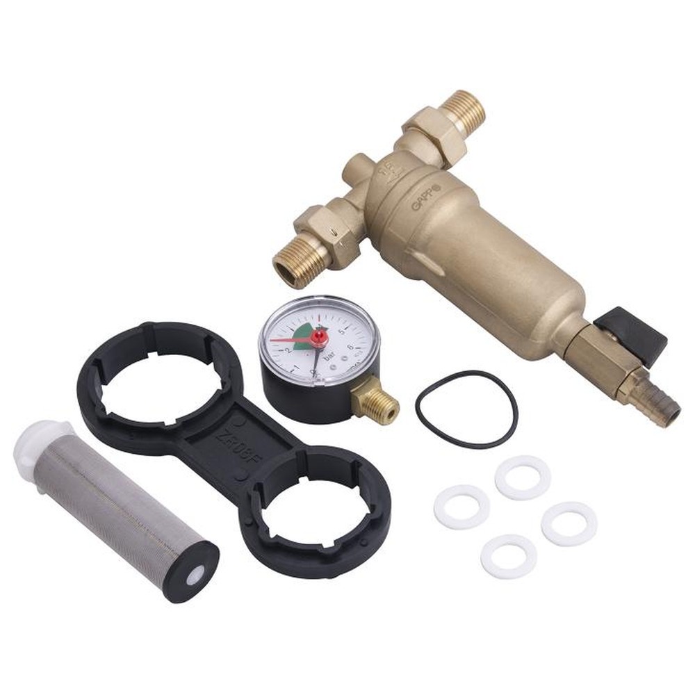 Фильтр промывной Gappo G1412-3 для горячей воды 1 G1412-3