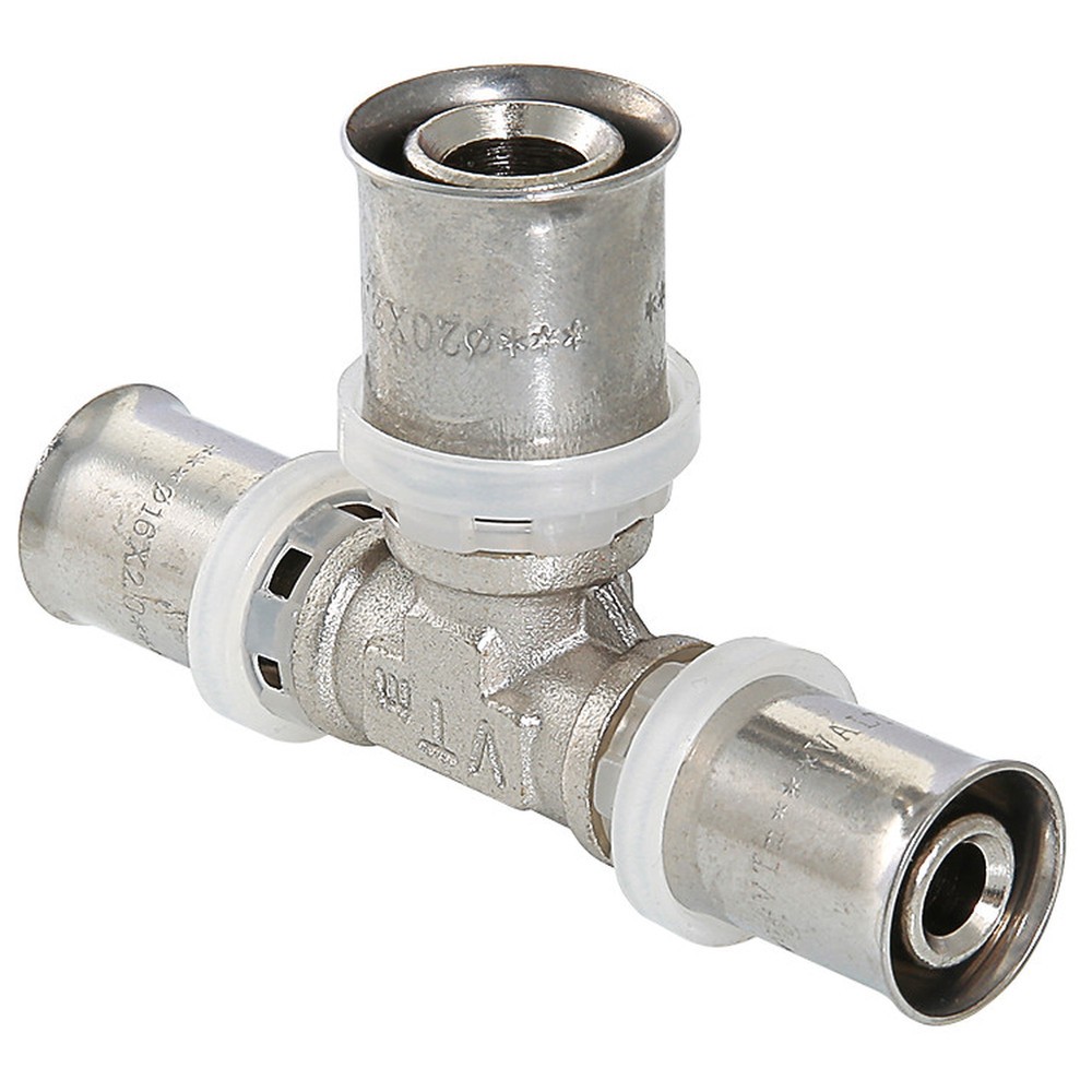 Тройник пресс Valtec VTm.231.N 32x26x32 мм VTm.231.N.322632