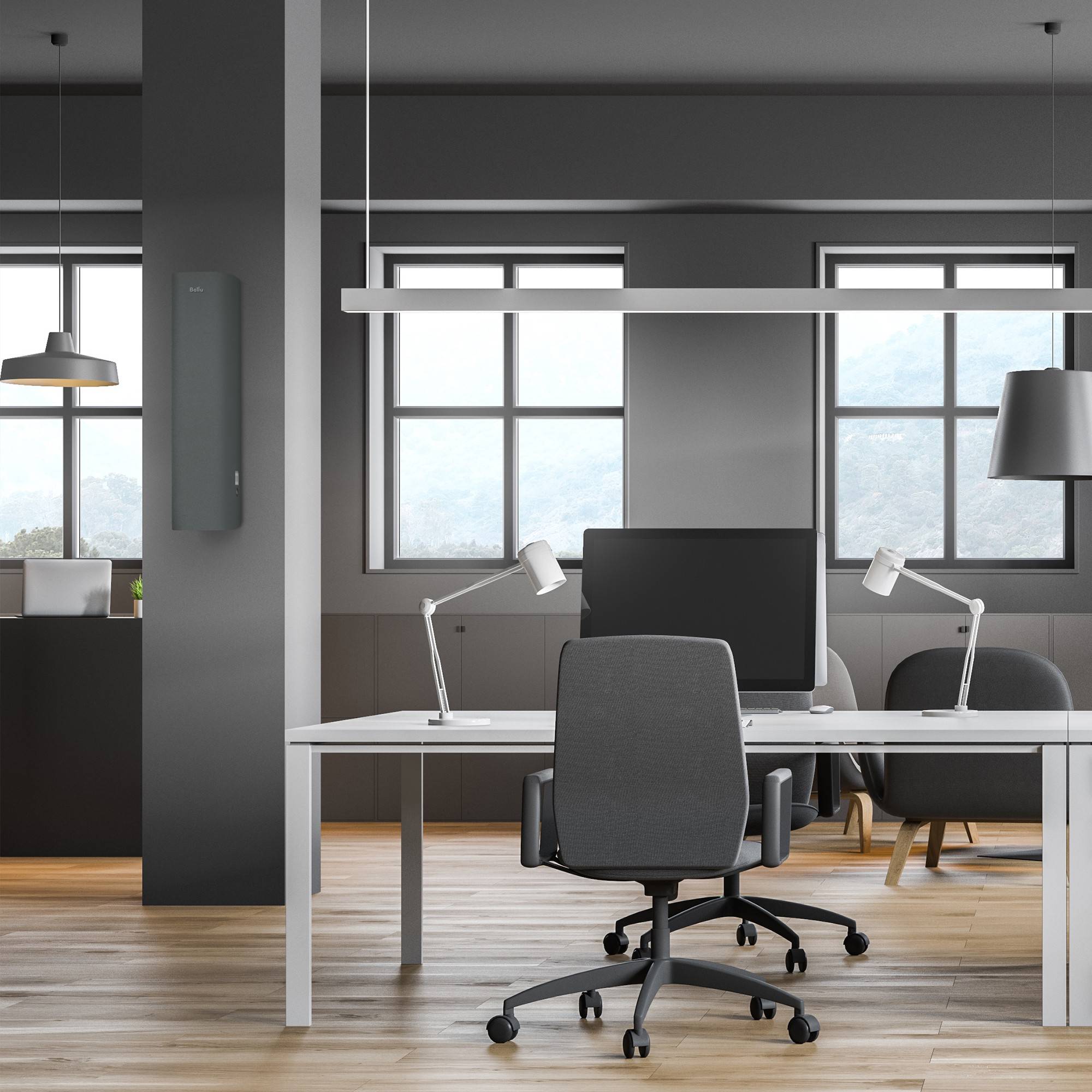 Чехол для рециркулятора Ballu MС-30/60 WiFi-DG тканевый на магнитной основе НС-1488500