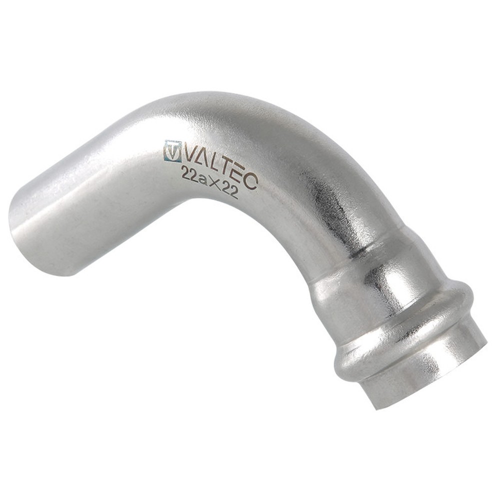 Угольник 90° Valtec из нержавеющей стали 35 мм ВН VTi.950.0.035035