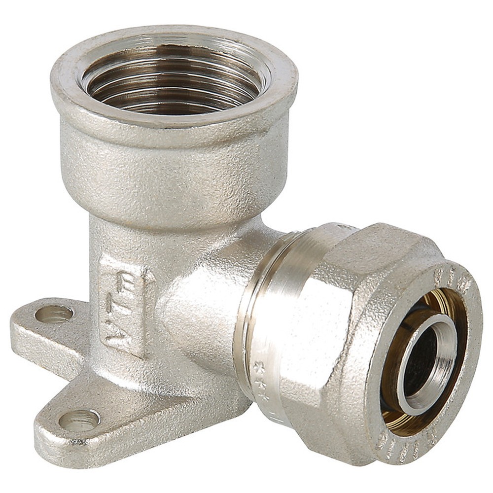 Угольник обжимной с креплением VALTEC 20x3/4 ВР VTm.354.N.2005