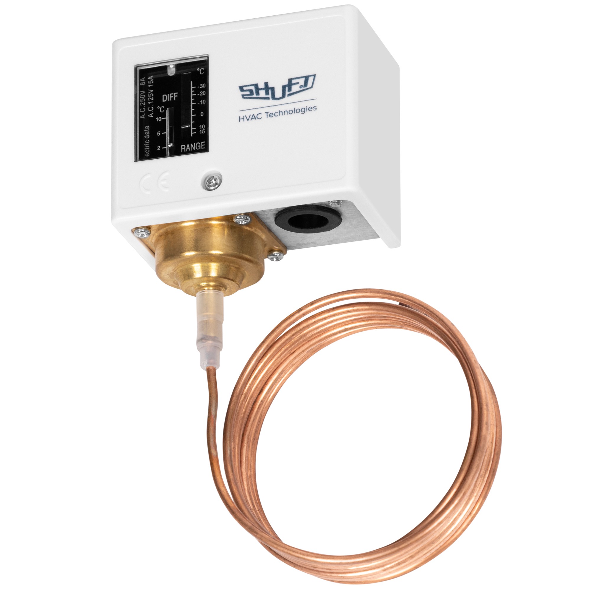 Реле температуры SHUFT TS-2-KP капиллярное 2 м TS-2-KP