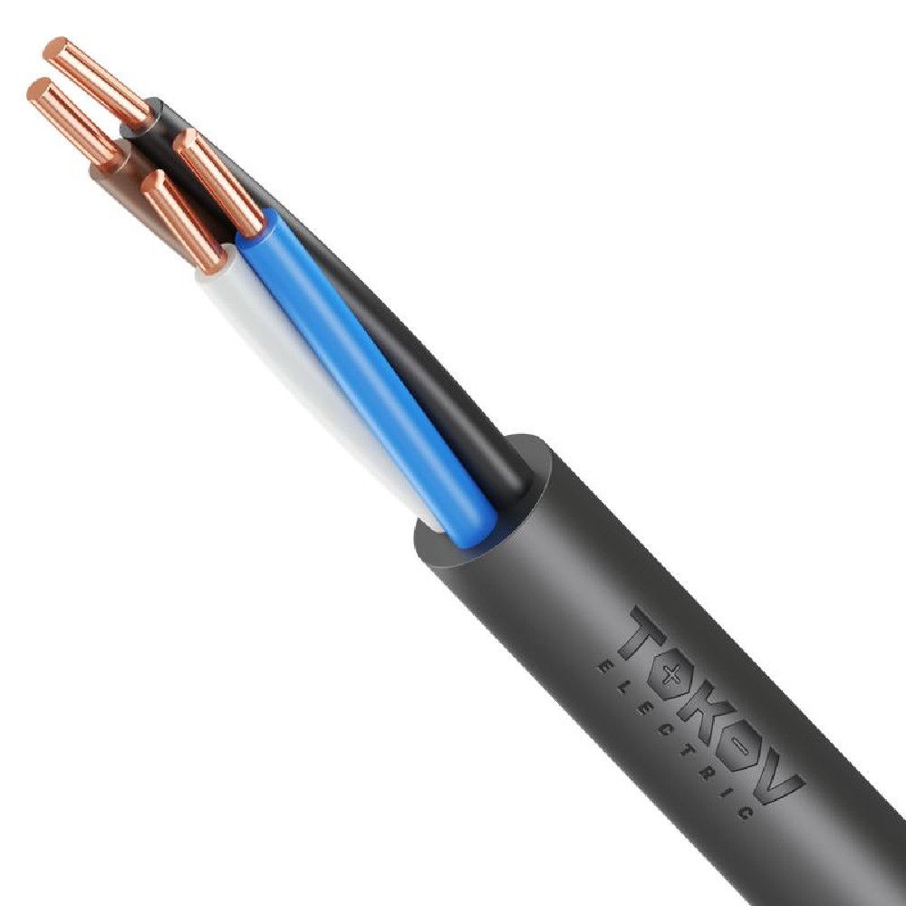 Кабель силовой TOKOV ELECTRIC ВВГнг(А)-LS 4x1.5 ОК(N)-0.66 кВ УТ000028402