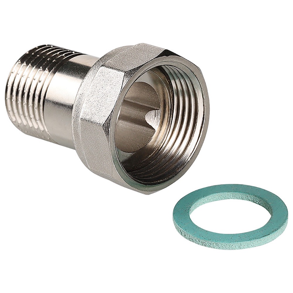 Полусгон прямой с накидной гайкой Valtec 3/4 x 3/4 VTr.613.N.0505