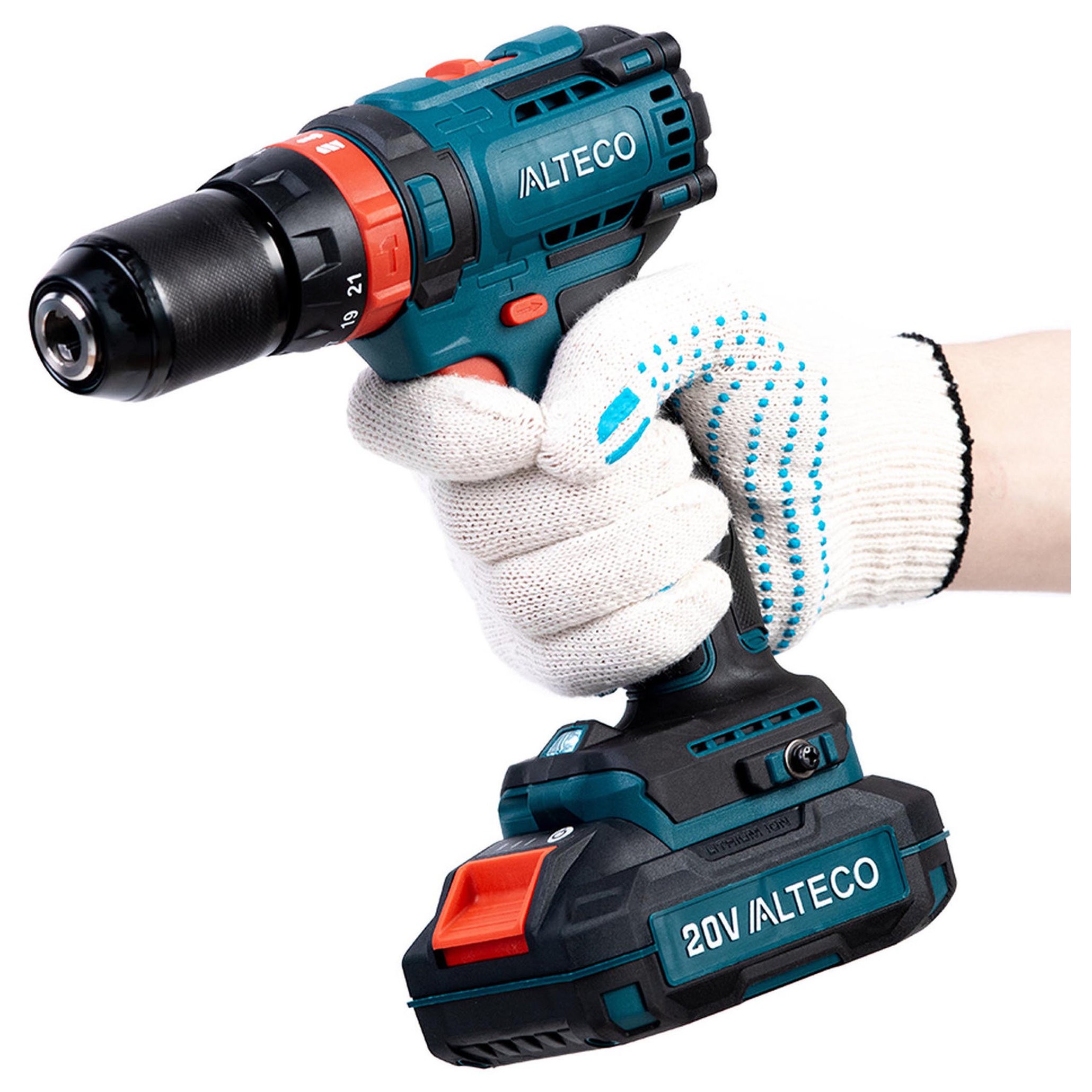 Аккумуляторная ударная дрель-шуруповерт ALTECO CID 1813 Li BL