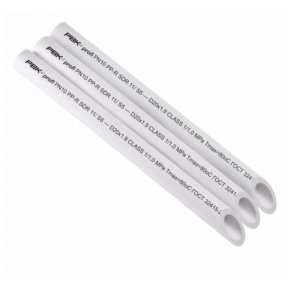 Труба полипропиленовая РВК PN10 50x4.6 мм 1655290