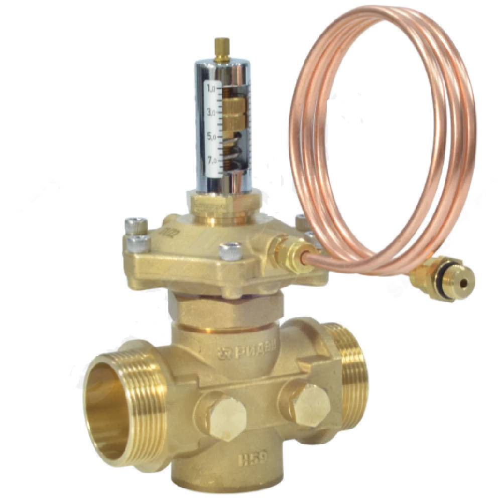 Клапан балансировочный автоматический Ридан APT-R DN15 3/4 PN16 латунь 003Z5701R