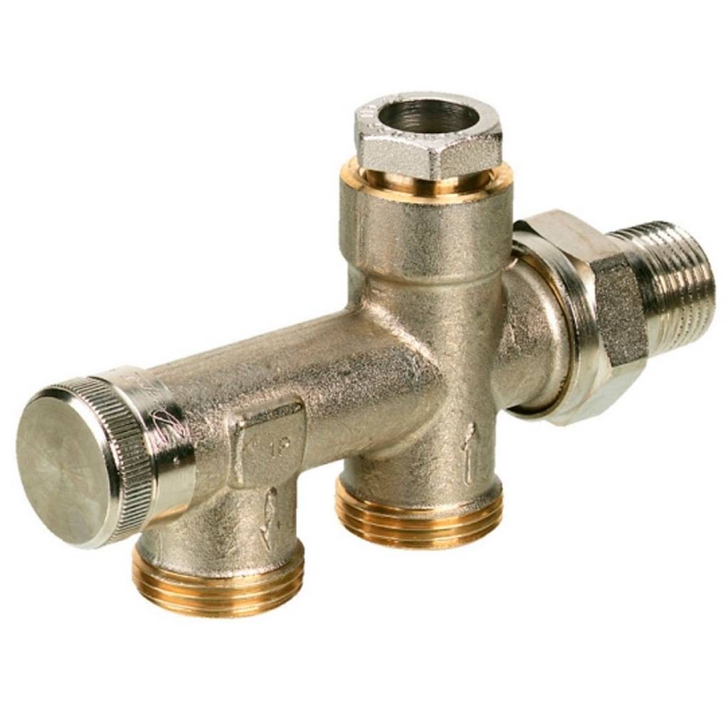 Клапан радиаторный запорный Ридан LV-K DN15 PN10 003L0282R