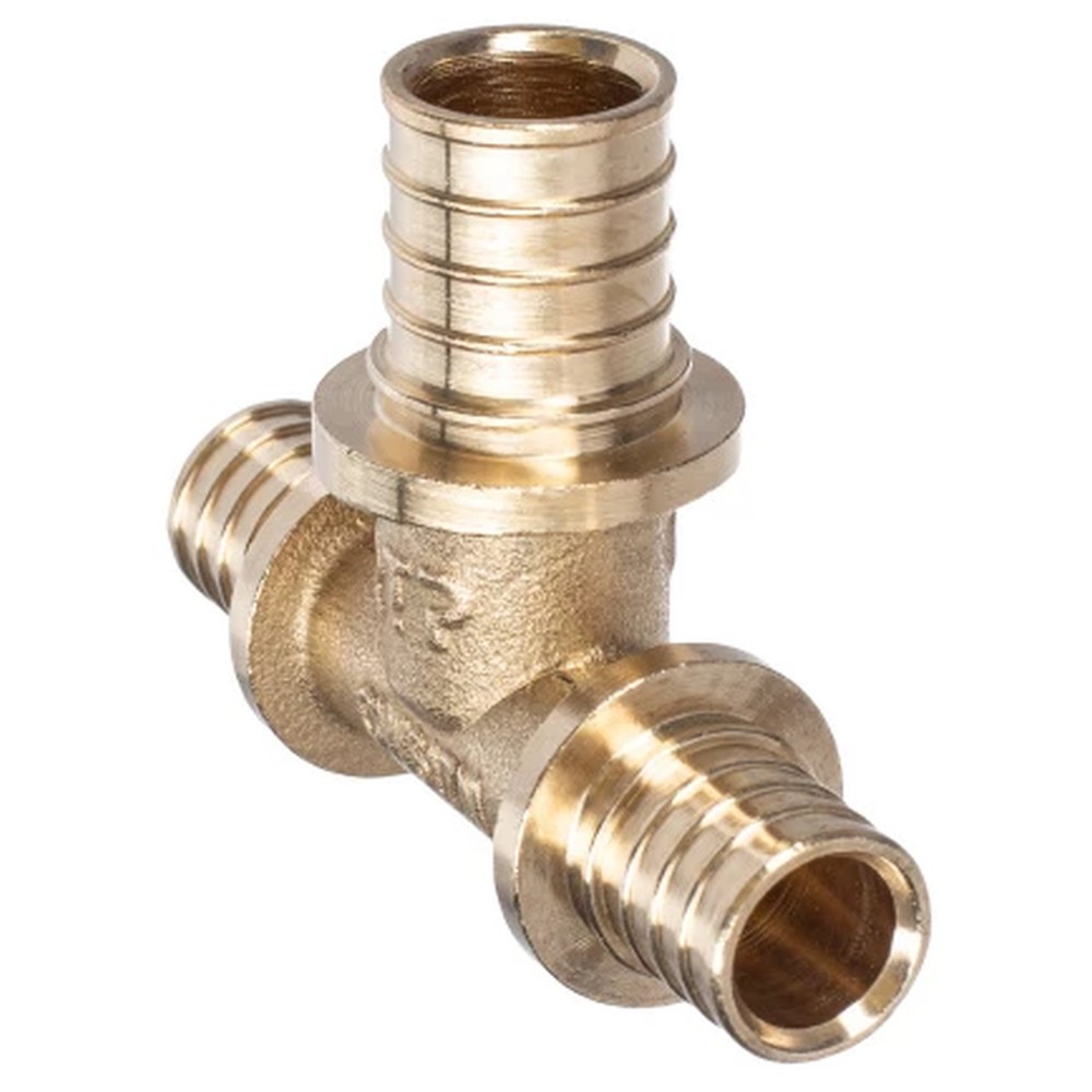 Тройник аксиальный переходной RTP латунь 20х16х16 мм 1654900