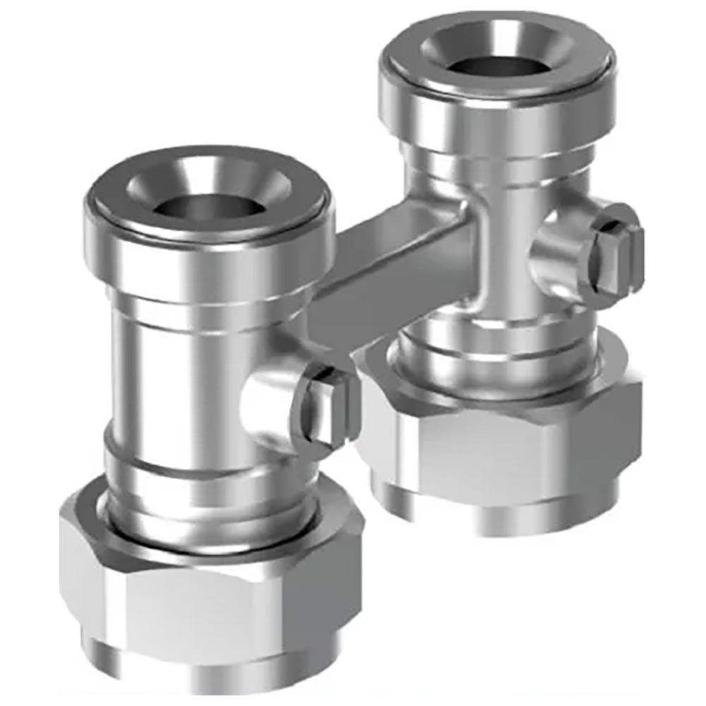 Узел нижнего подключения радиатора с байпасом Uponor Smart Radi G3/4 1084686