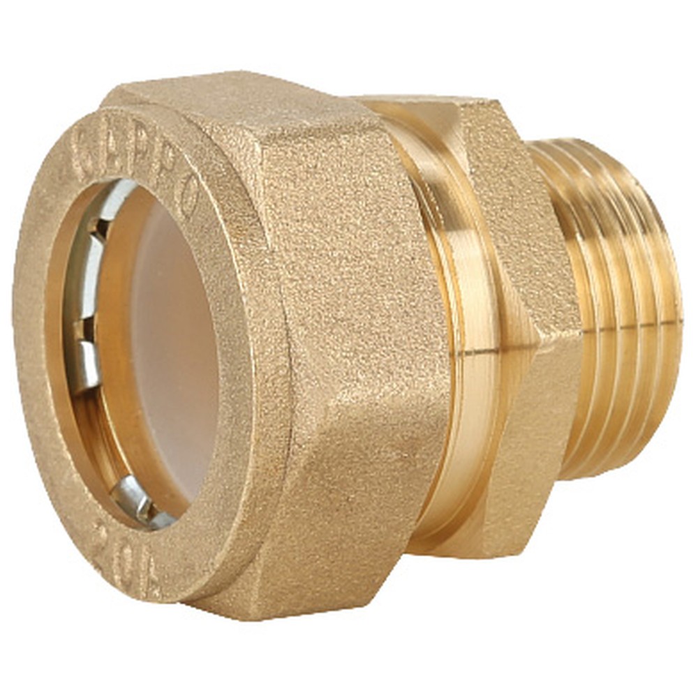 Муфта обжимная Gappo прямая с наружной резьбой 20х1/2 НС-1441320