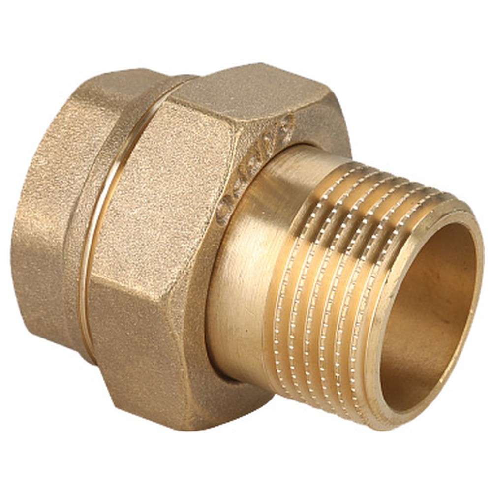 Соединитель прямой (американка) Gappo ВР-НР латунь 1 1/4 НС-1441019