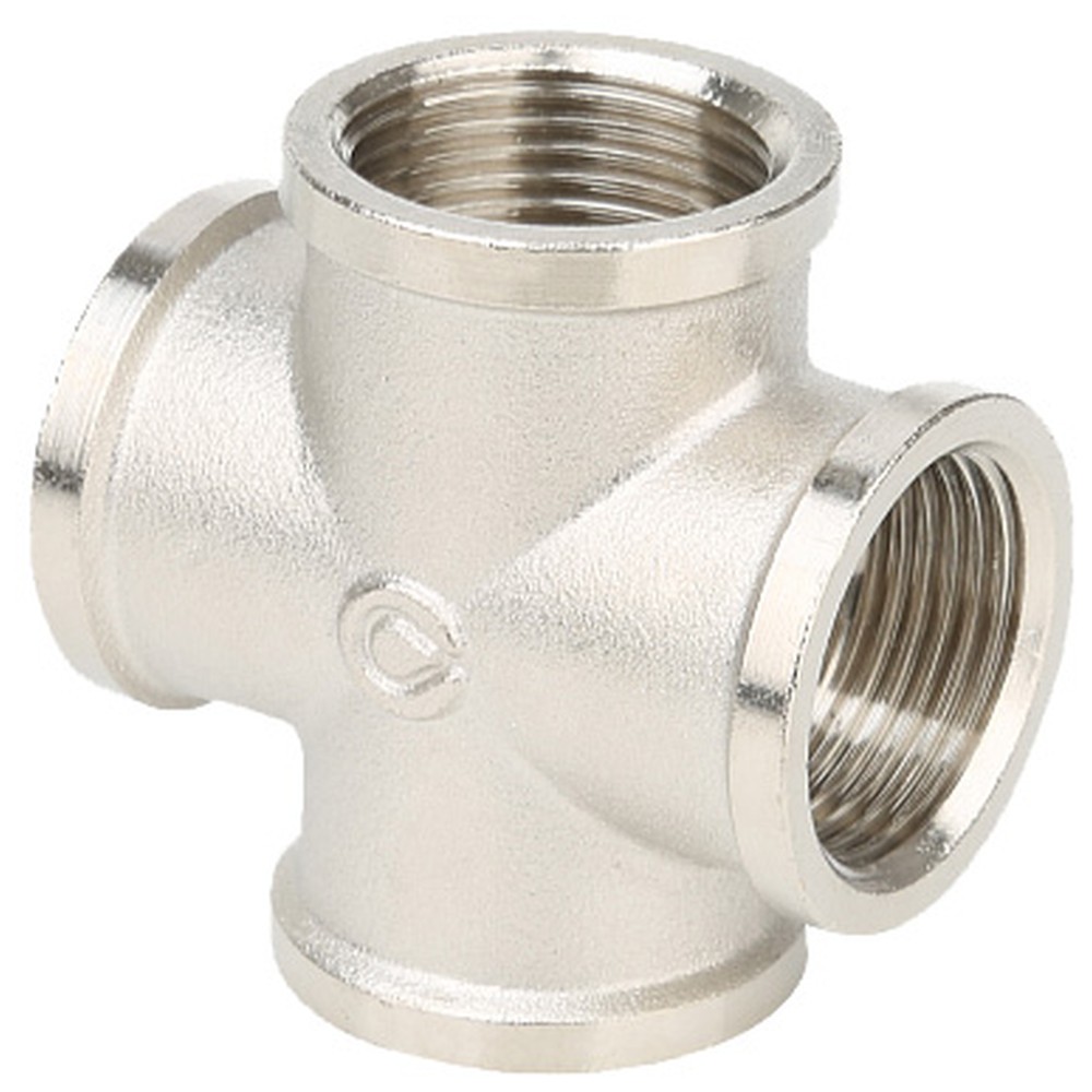 Крестовина резьбовая Gappo ВР 1 никелированная G3402.1