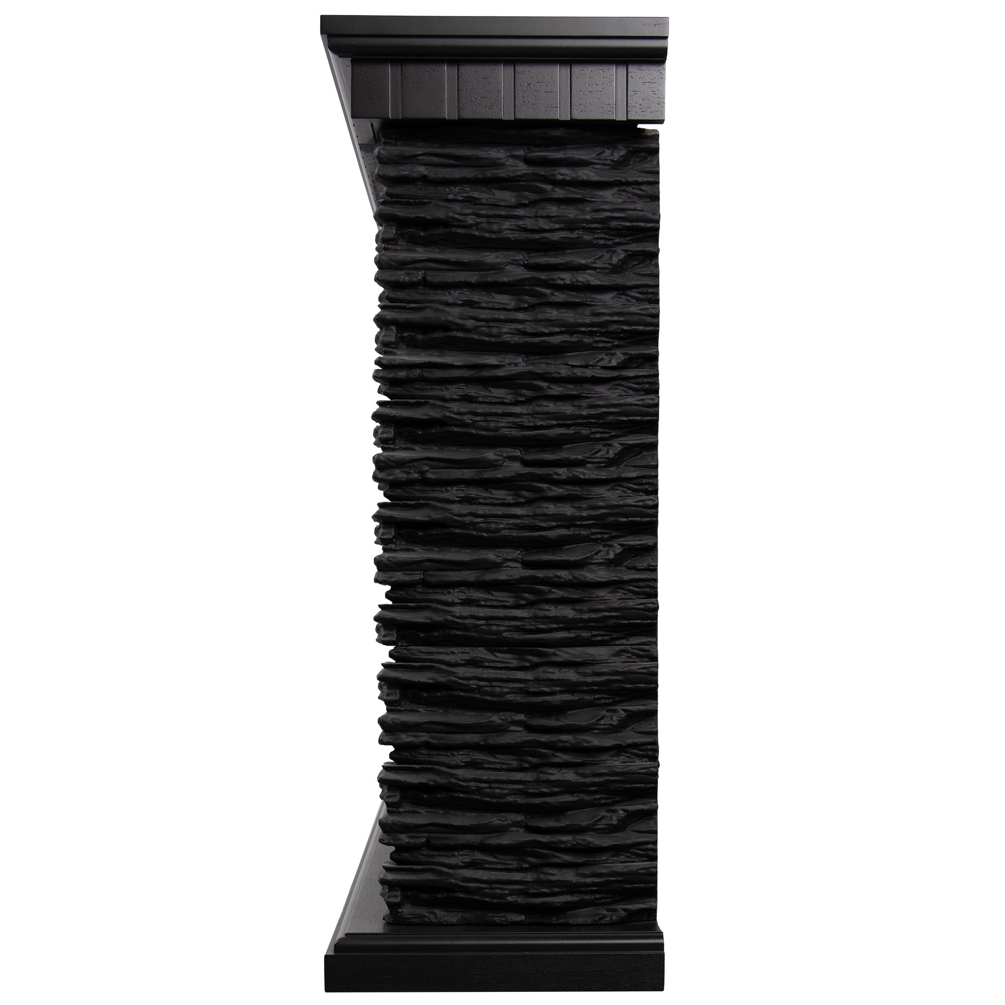 Портал для электрокамина Firelight Porto 40 камень черный шпон венге НС-1764958