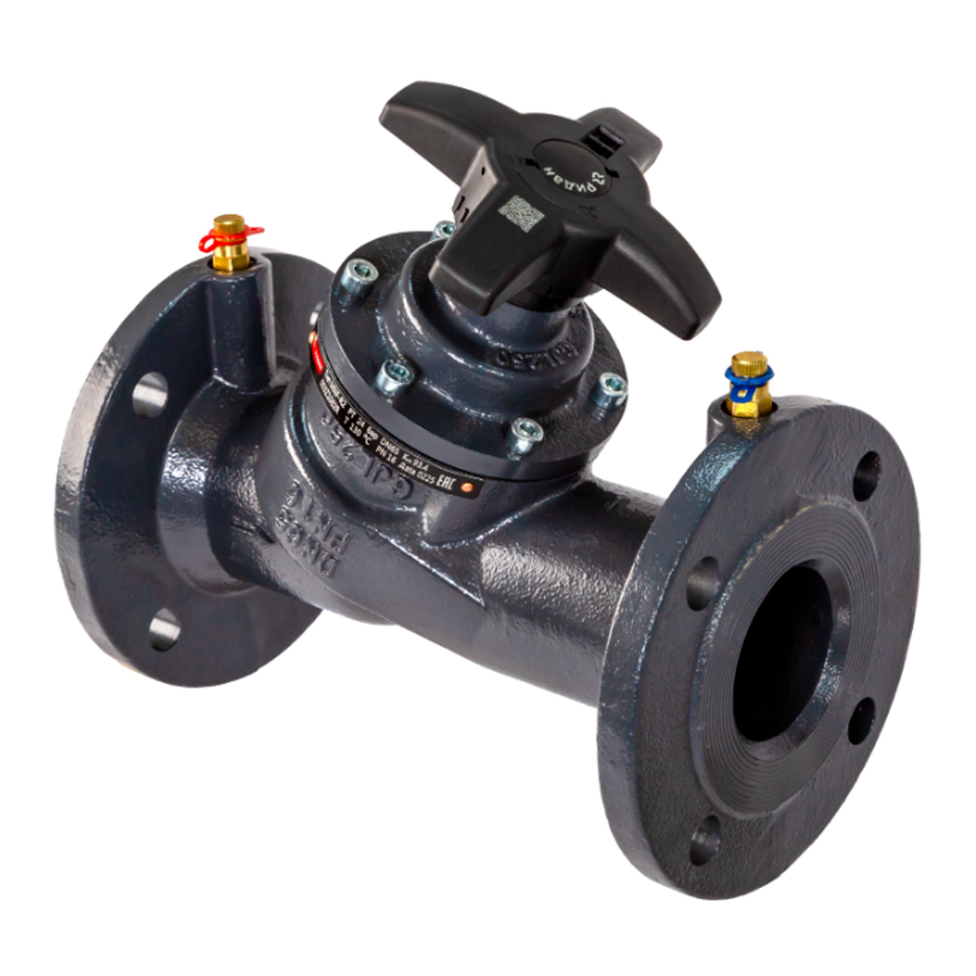 Клапан балансировочный ручной Ридан MNF-R2 DN20 PN16 фланцевый 003Z1185R