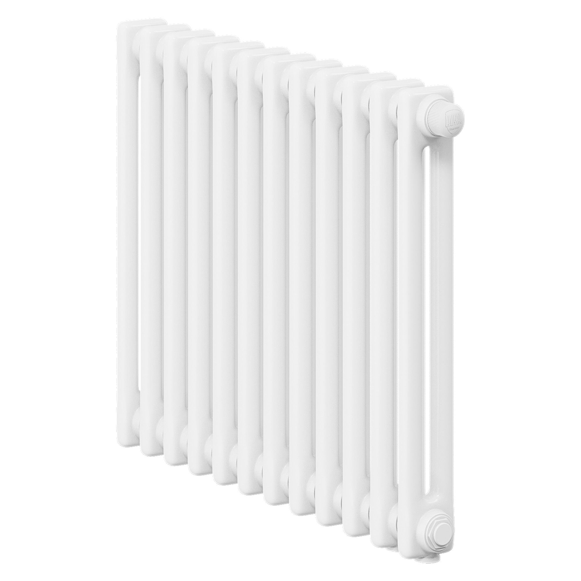 Дизайн-радиатор Royal Thermo Insignia R VC2050 12 секций нижнее подключение RAL9016 InR-VC2050.12.9016