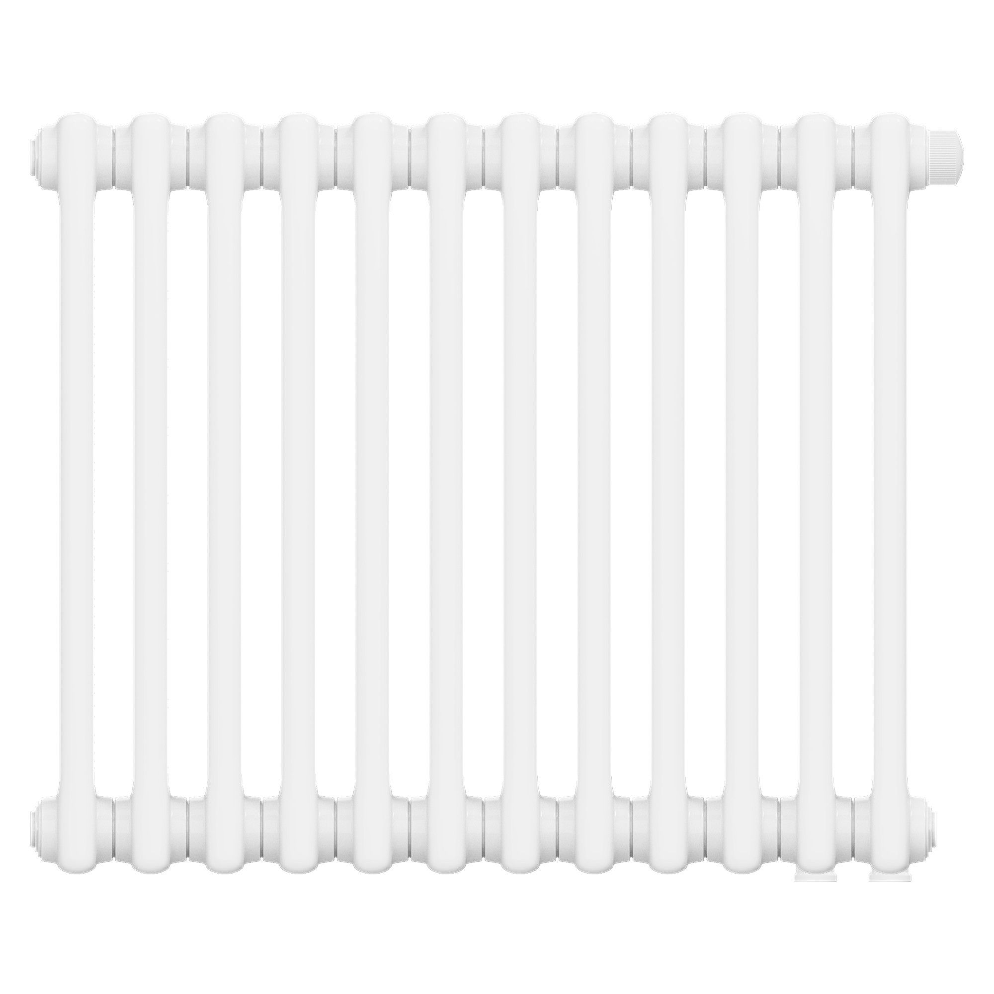 Дизайн-радиатор Royal Thermo Insignia R VC2050 12 секций нижнее подключение RAL9016 InR-VC2050.12.9016