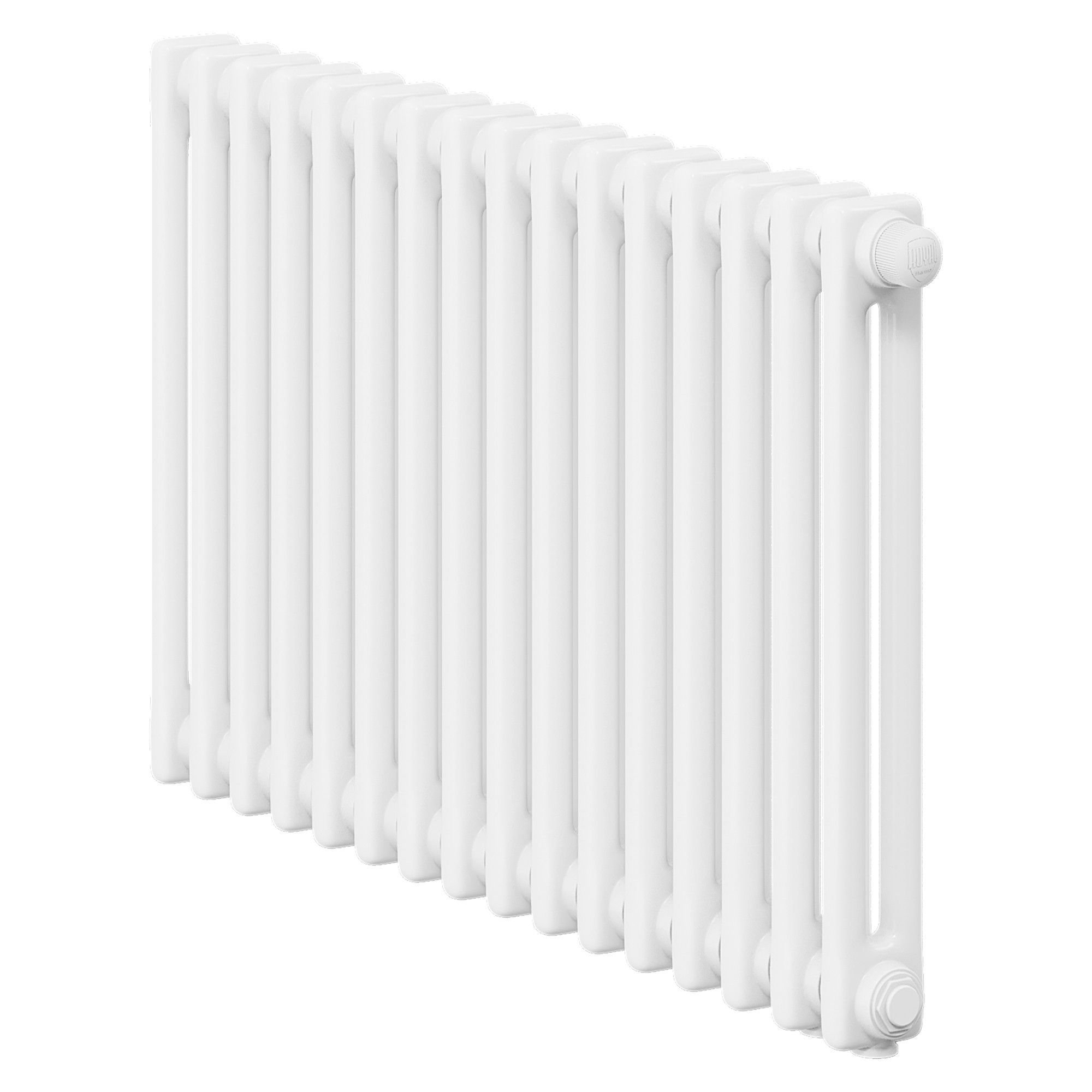 Дизайн-радиатор Royal Thermo Insignia R VC2050 16 секций нижнее подключение RAL9016 InR-VC2050.16.9016