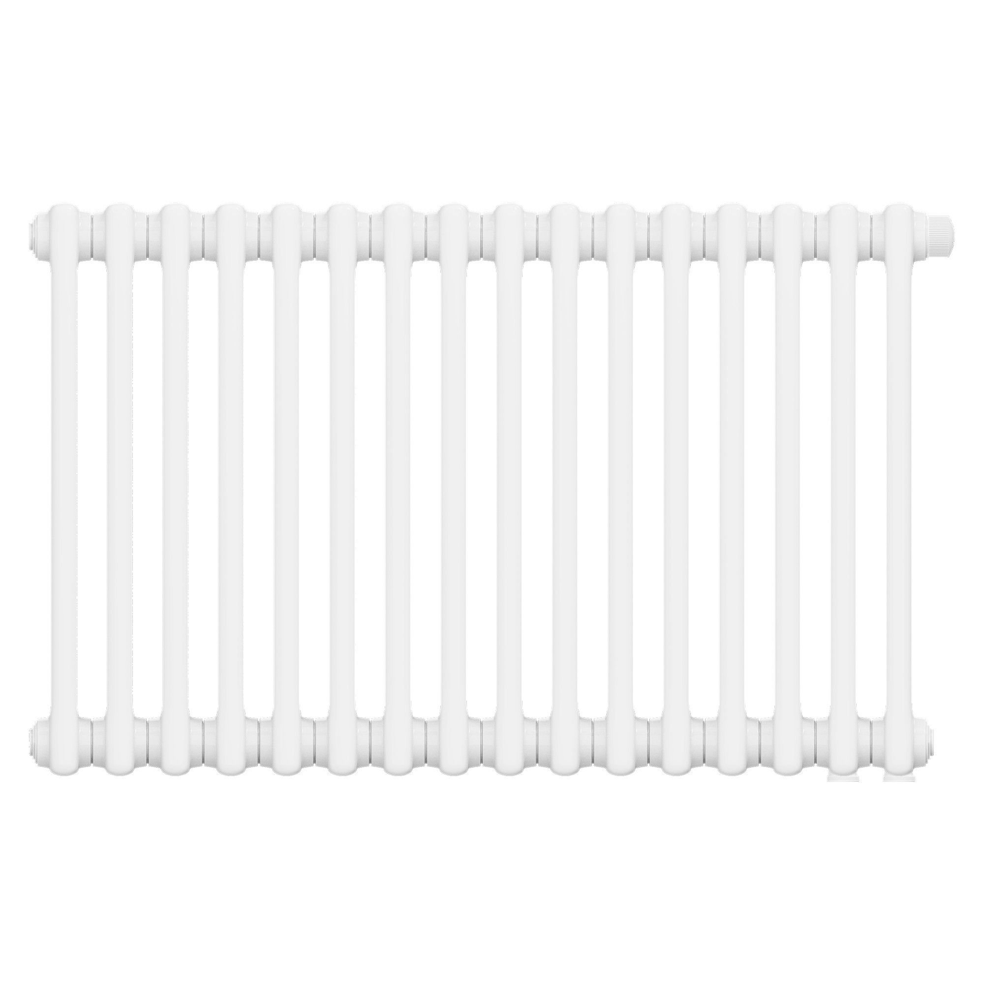 Дизайн-радиатор Royal Thermo Insignia R VC2050 16 секций нижнее подключение RAL9016 InR-VC2050.16.9016