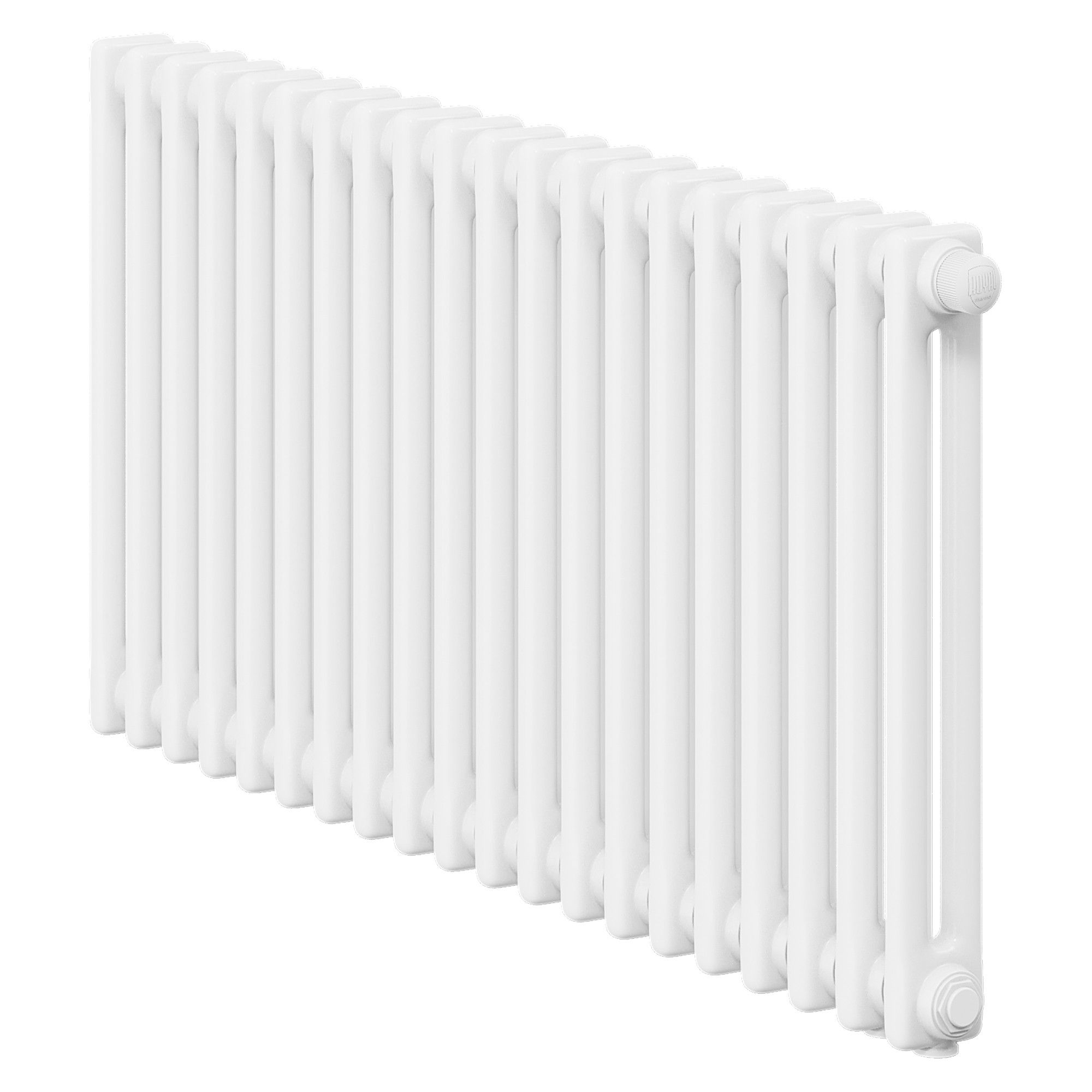 Дизайн-радиатор Royal Thermo Insignia R VC2050 20 секций нижнее подключение RAL9016 InR-VC2050.20.9016