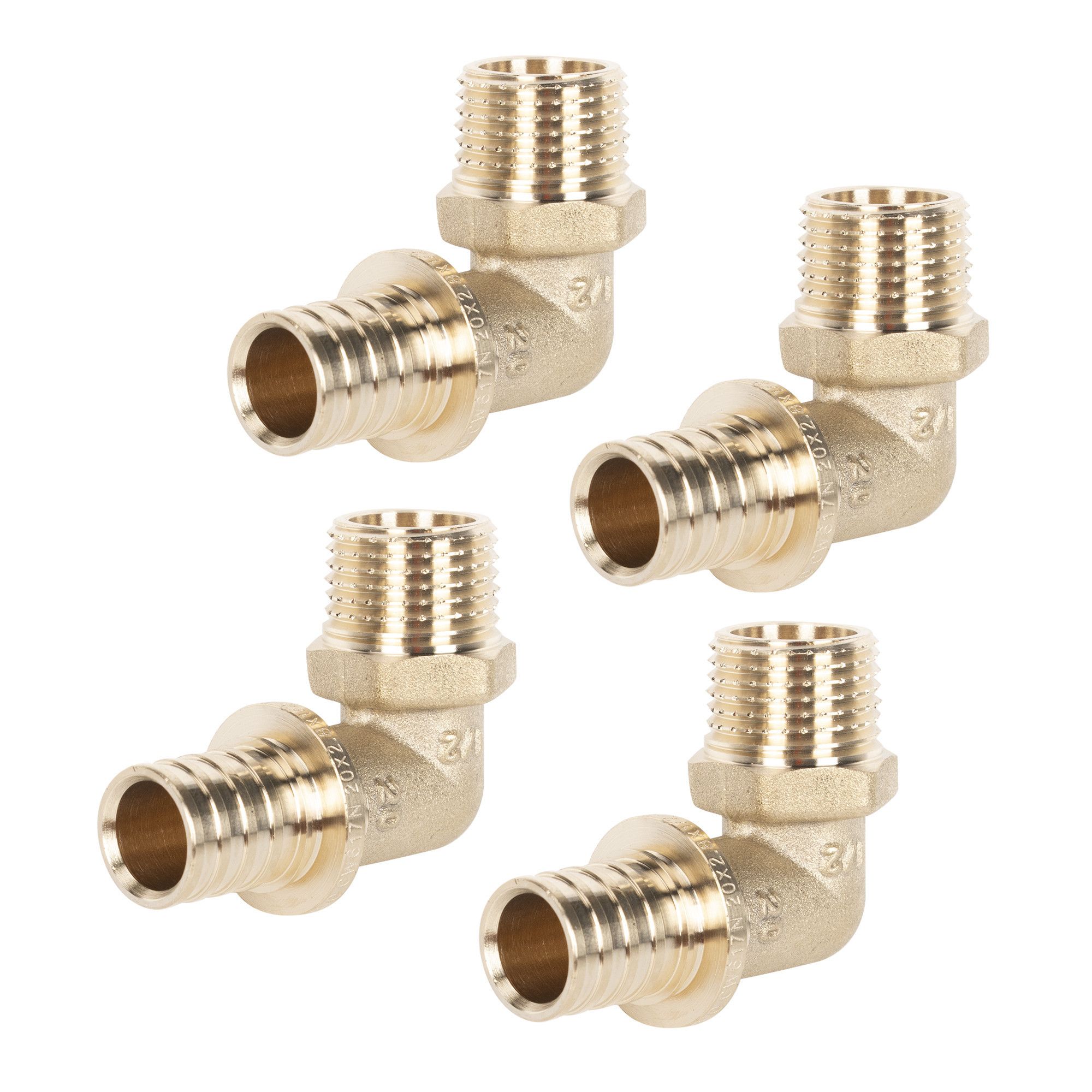 Угольник аксиальный Royal Thermo НР 20x1/2 упаковка 4 шт RTFAL1654u
