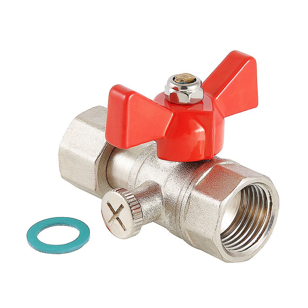 Кран для подключения манометра Valtec VT.807.N.0402 ВР 1/2х1/4 VT.807.N.0402