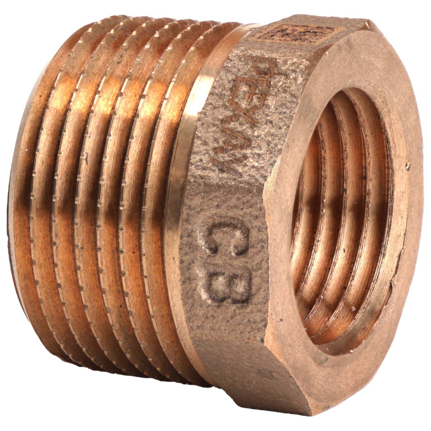 Футорка бронзовая REHAU AURLINE редукционная 3/4 x 1/2 18741541001