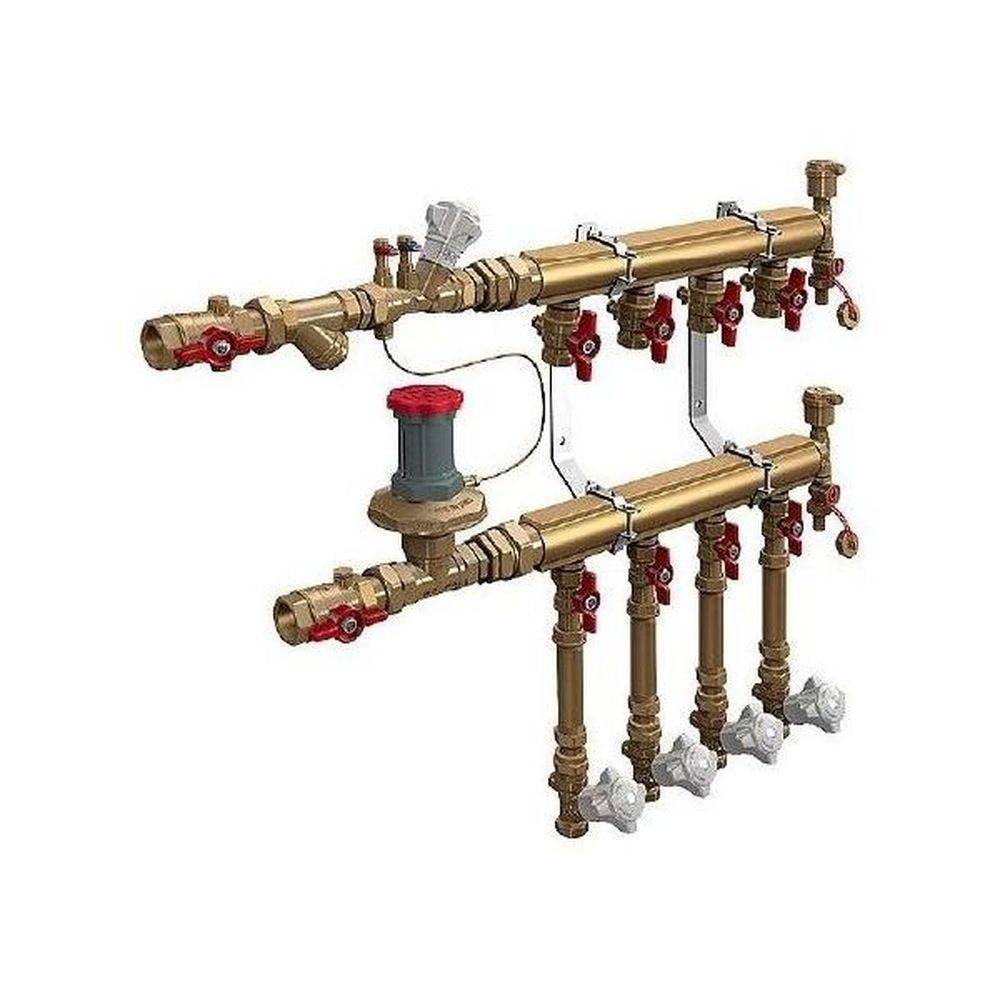 Узел коллекторный этажный Giacomini GE553 тип B3 1 x 1/2 на 2 выхода (DN40) GE553Y642