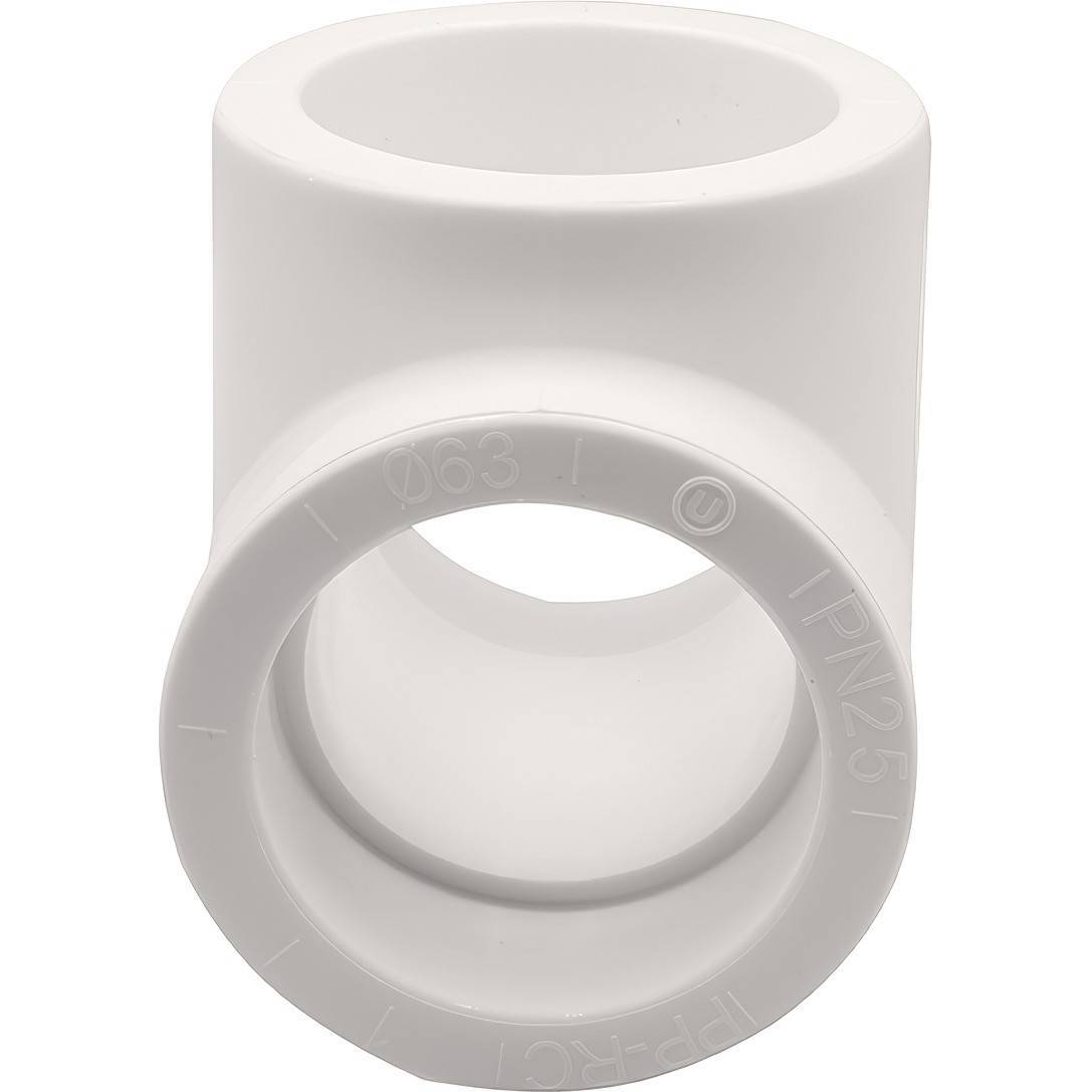 Тройник THERMOLIGHT PP-R 63 мм белый НС-1620583