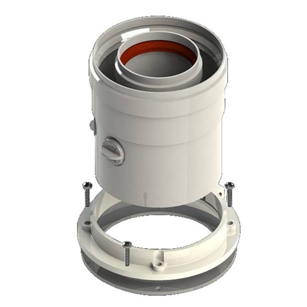 Адаптер коаксиальный вертикальный Royal Thermo 60/100 мм RTF03.006