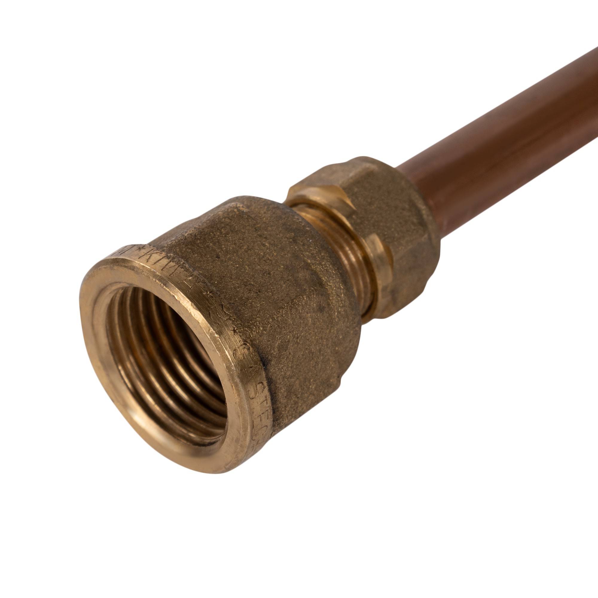 Трубка импульсная медная SHUFT 1.5 м G1/2-G1/2 10х1 мм 1407175