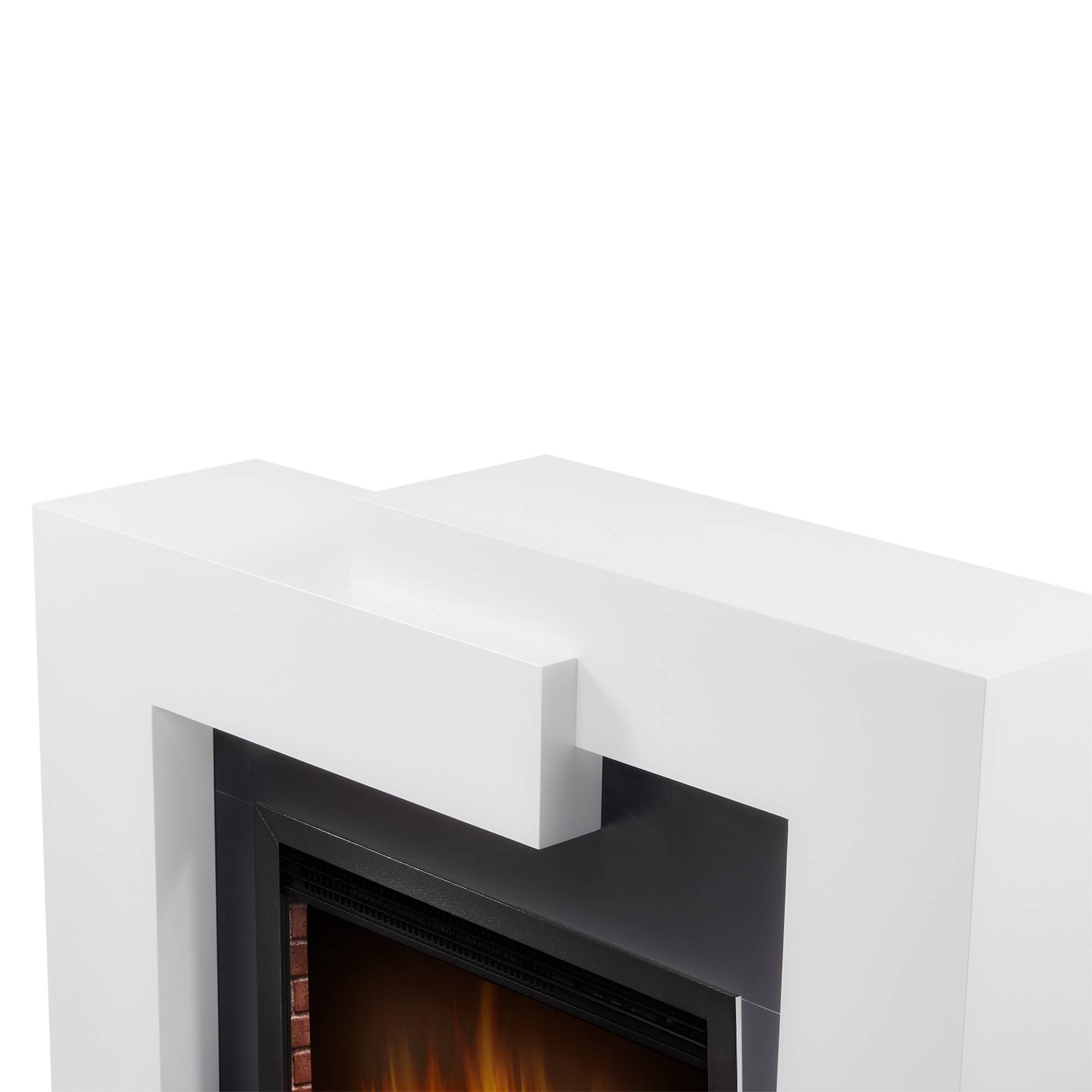 Портал для электрокамина Firelight Tetris 25 белый/серый НС-1521251