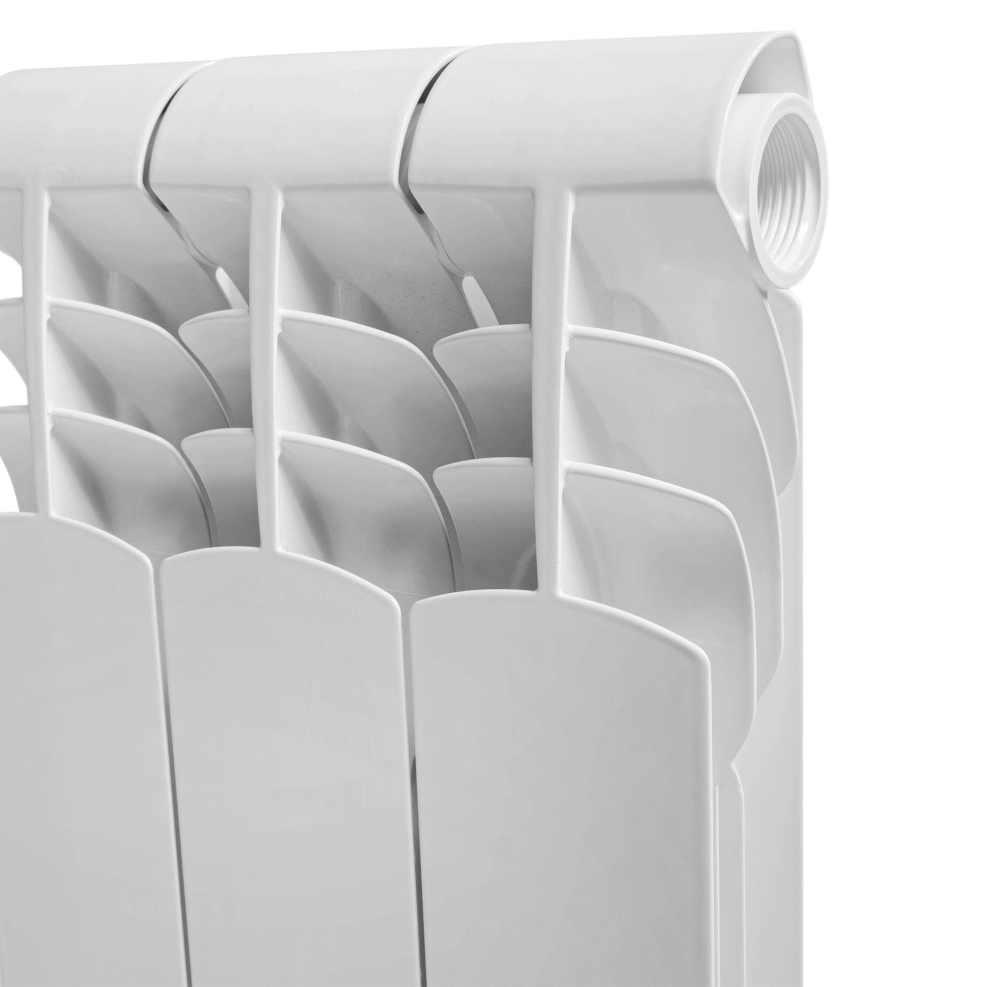 Радиатор биметаллический Royal Thermo Vittoria 350 VDR 3 секции нижнее подключение НС-1226905