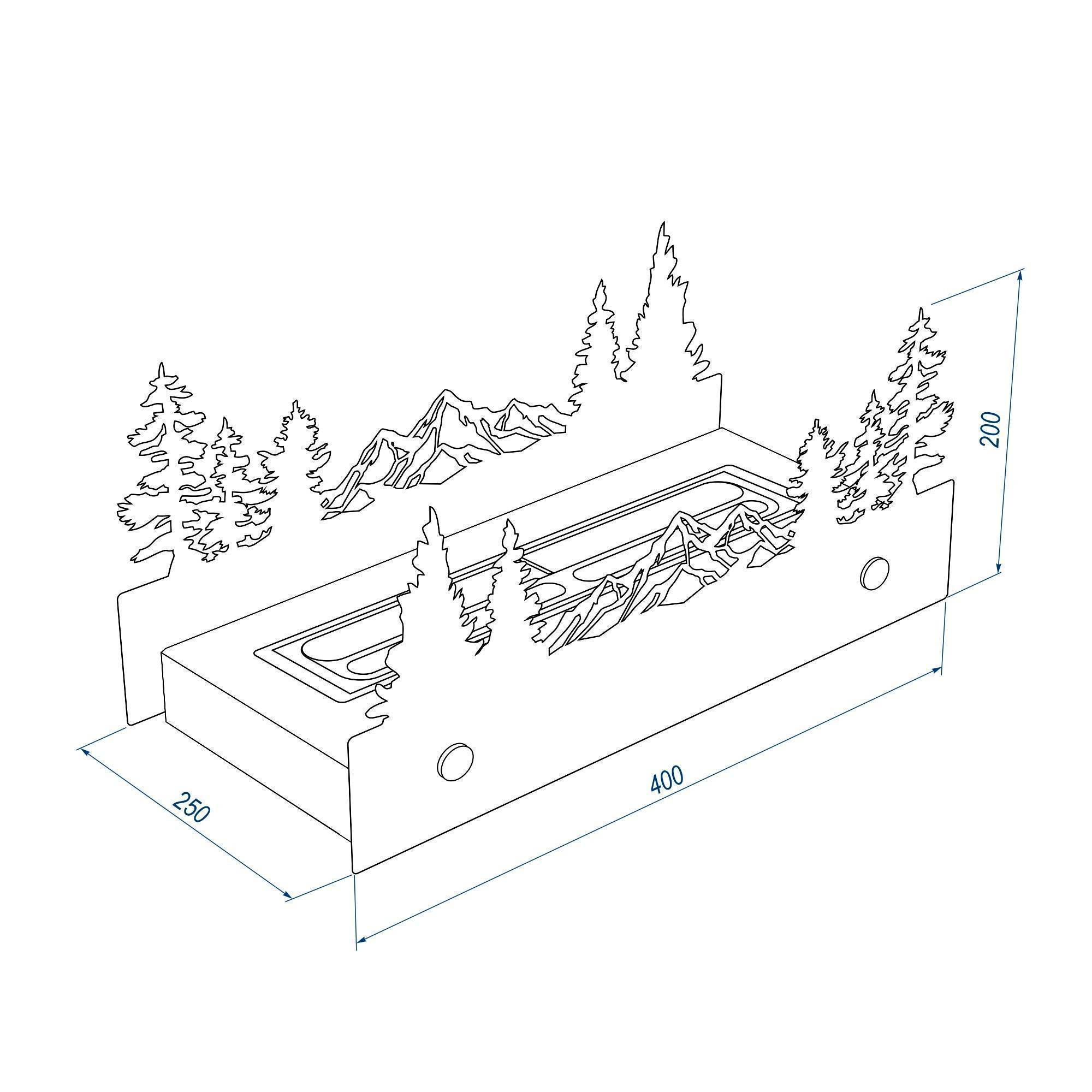 Биокамин настольный Firelight BFP-T400MT Magic BFP-T400MT