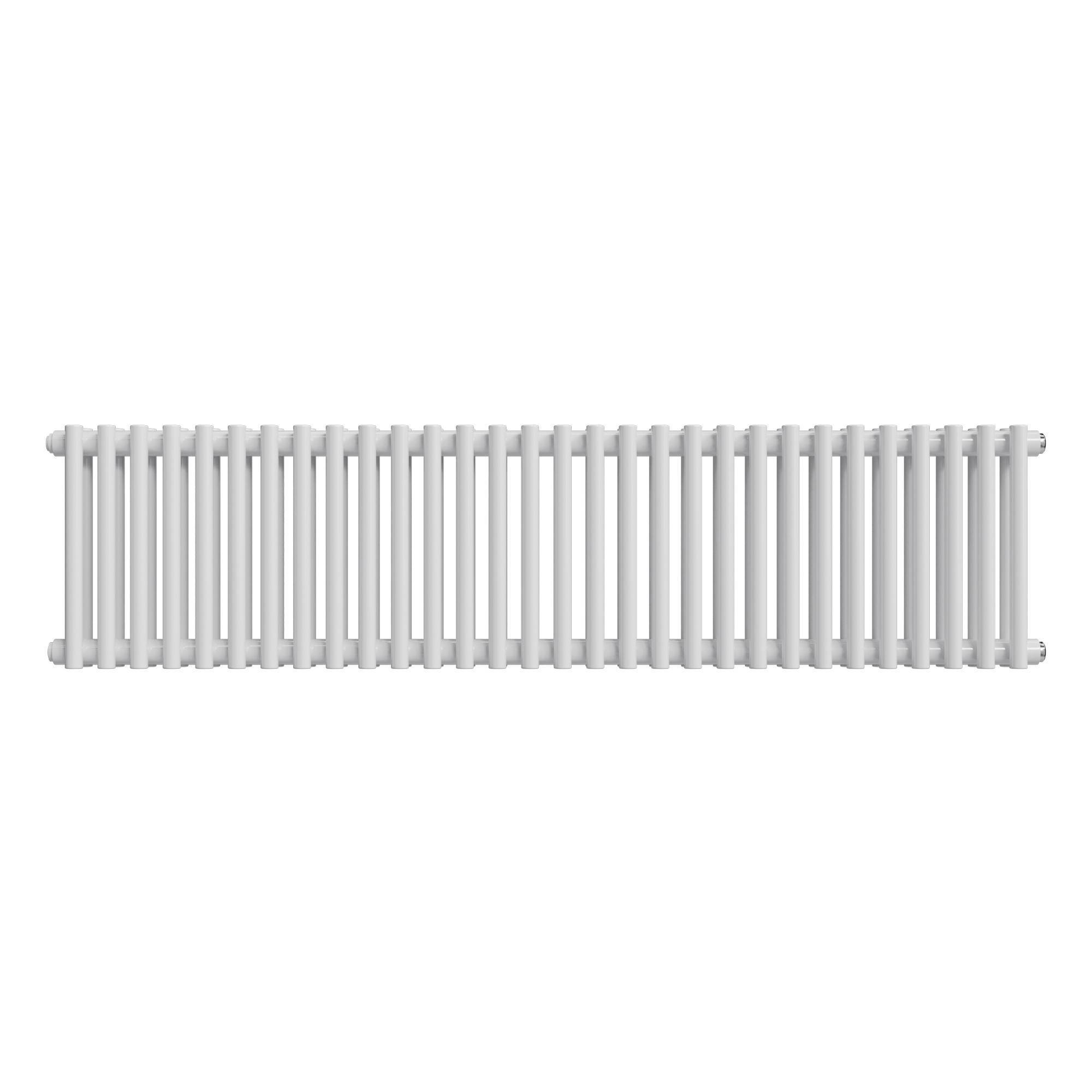 Стальной трубчатый радиатор Royal Thermo Shift R22 C2030 30 секций боковое подключение RAL 9016 НС-1631327