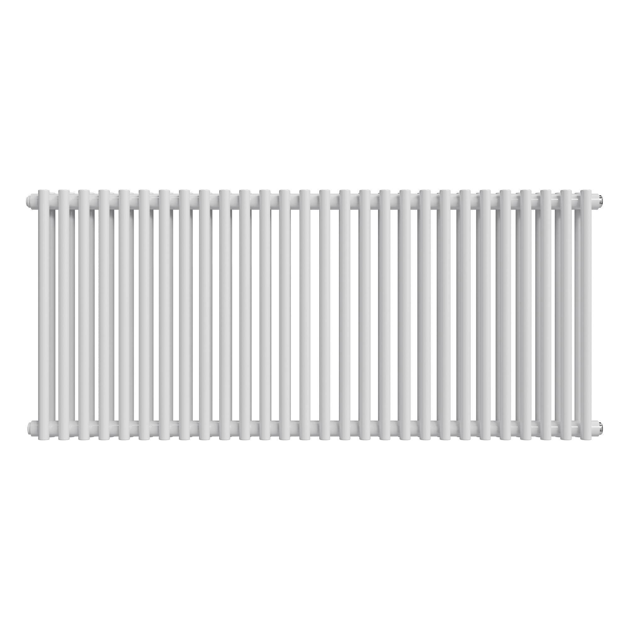 Стальной трубчатый радиатор Royal Thermo Shift R22 C2050 28 секций боковое подключение RAL 9016 НС-1631341