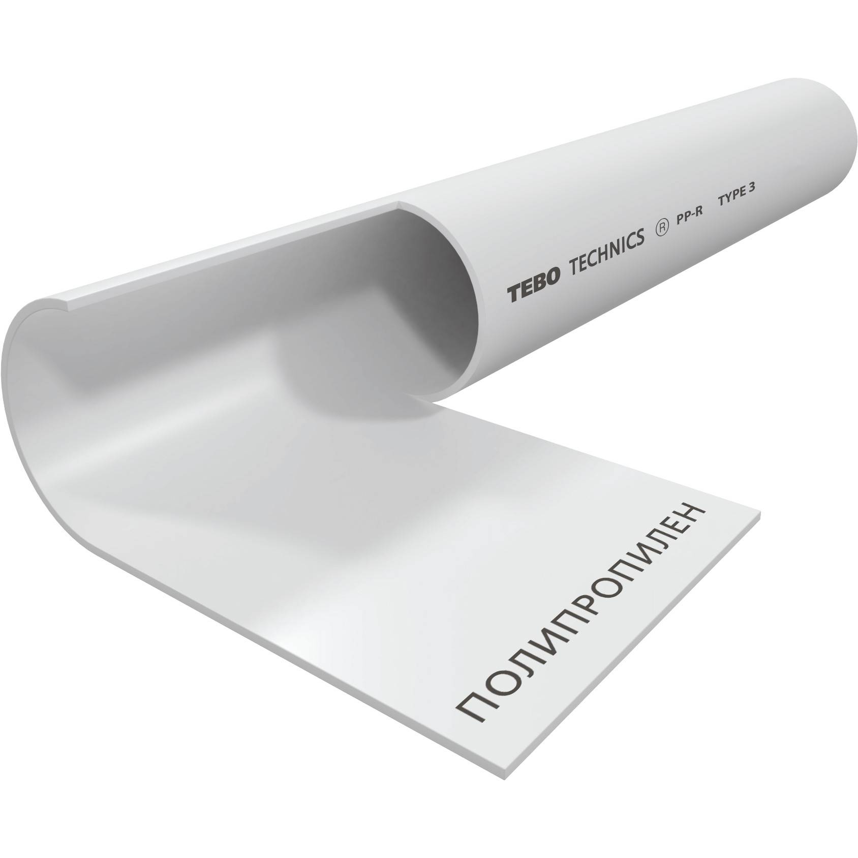 Труба полипропиленовая TEBO PP-R SDR6 PN20 32х5.4 мм штанга 2 м белая 1520065