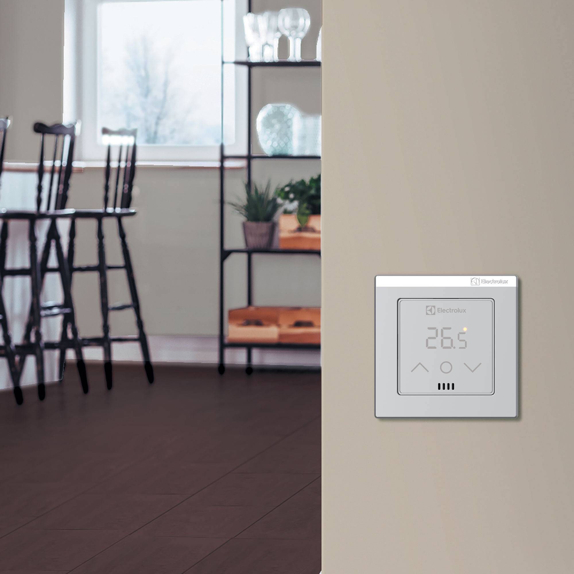 Терморегулятор Electrolux ETV-16W программируемый белый НС-1585004