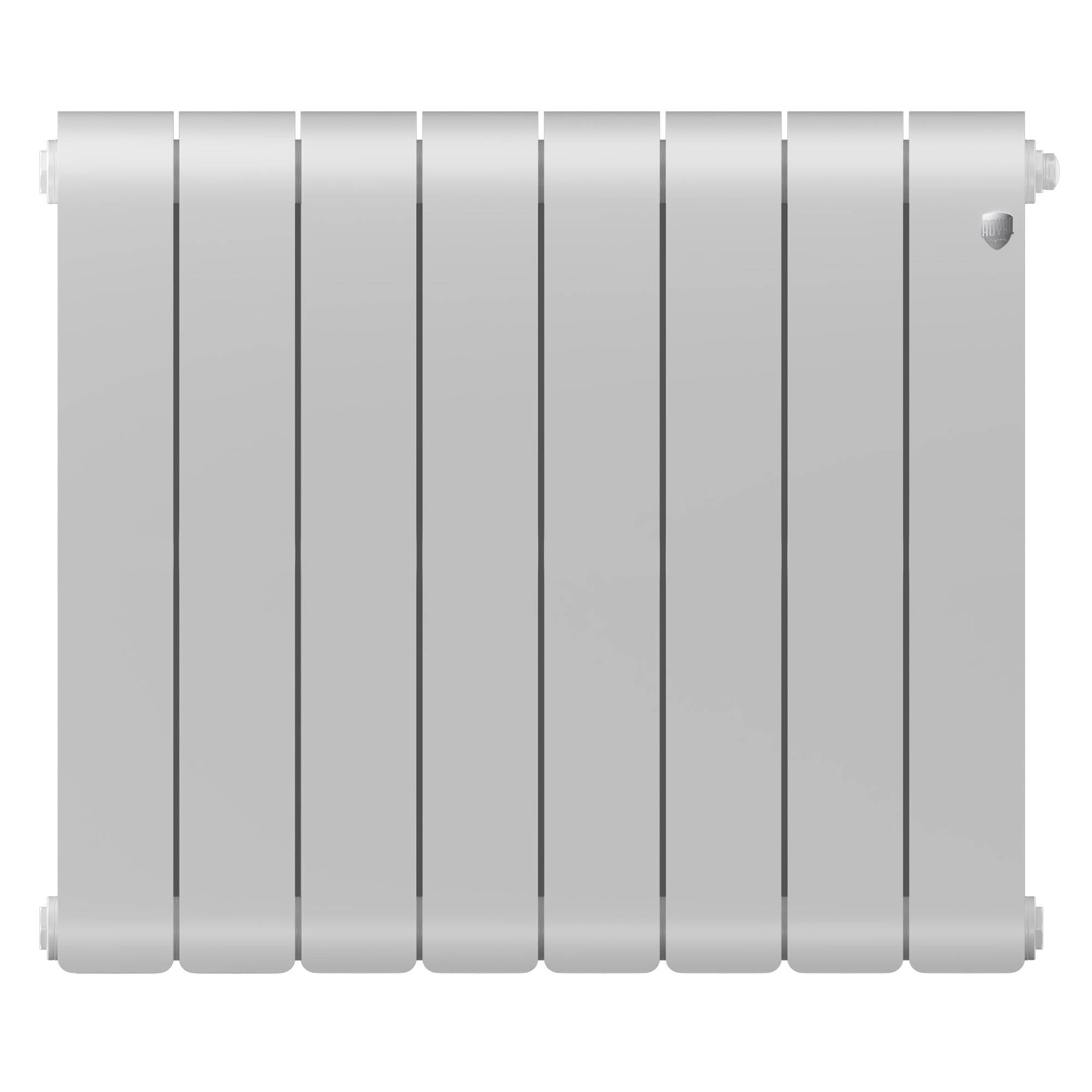 Радиатор биметаллический Royal Thermo Infinity 500 Bianco Traffico 8 секций боковое подключение НС-1630013
