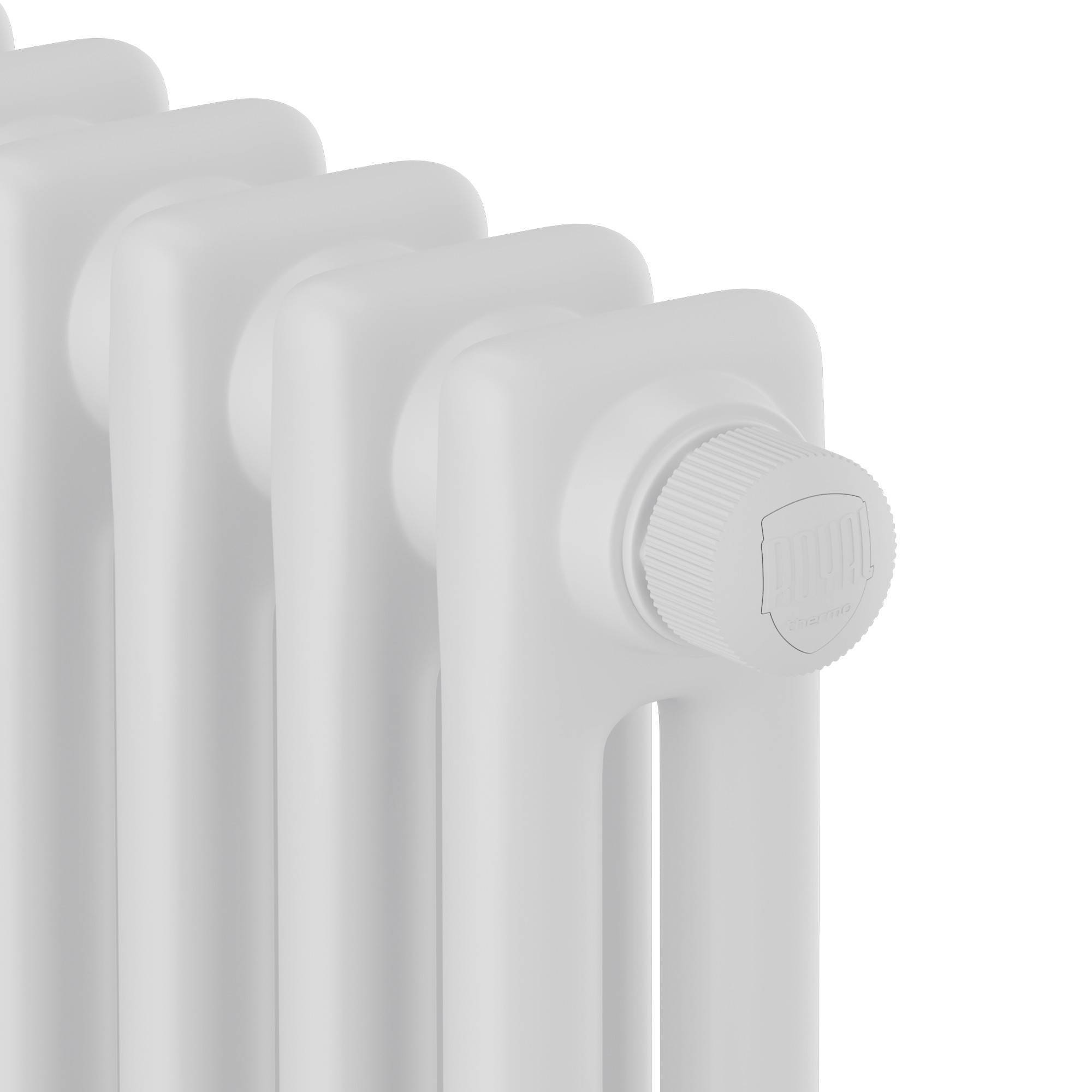 Радиатор трубчатый Royal Thermo Insignia VC2050 20 секций нижнее подключение RAL 9016 НС-1631197