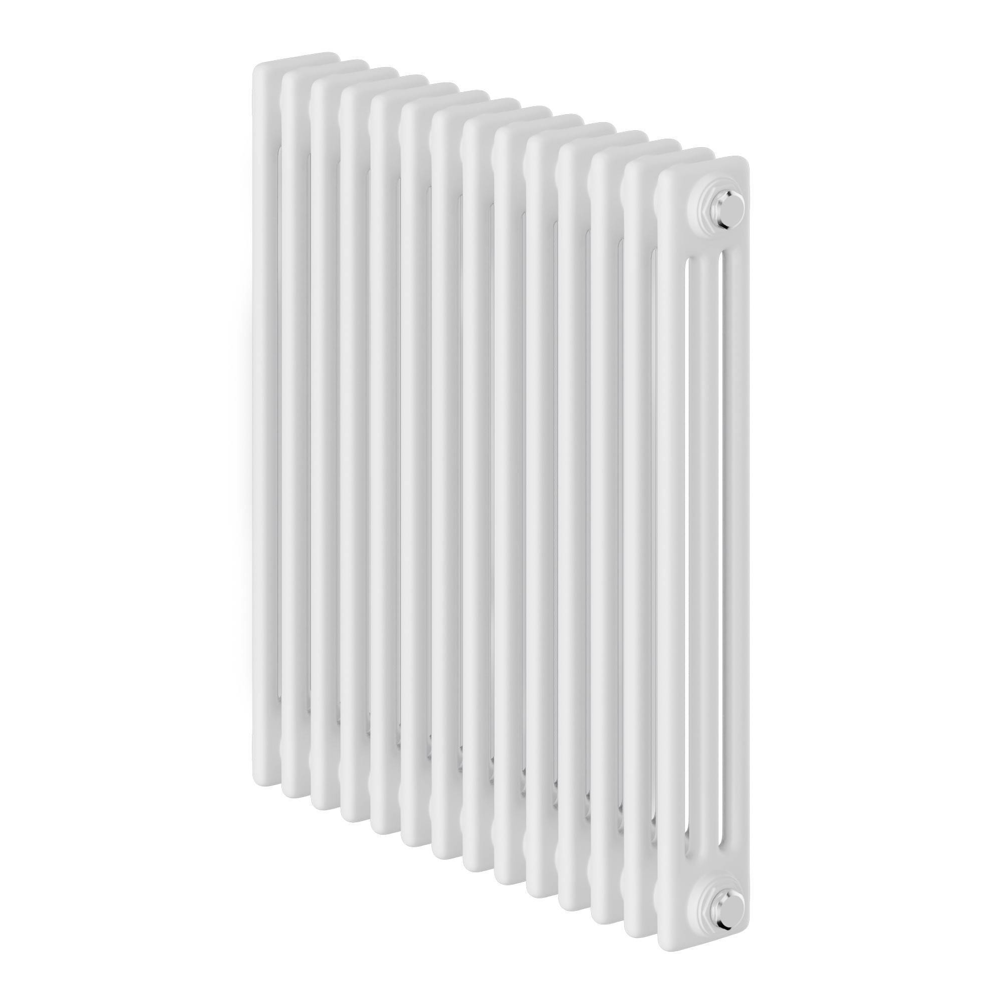 Радиатор трубчатый Royal Thermo Insignia C3050 14 секций боковое подключение RAL 9016 НС-1631235