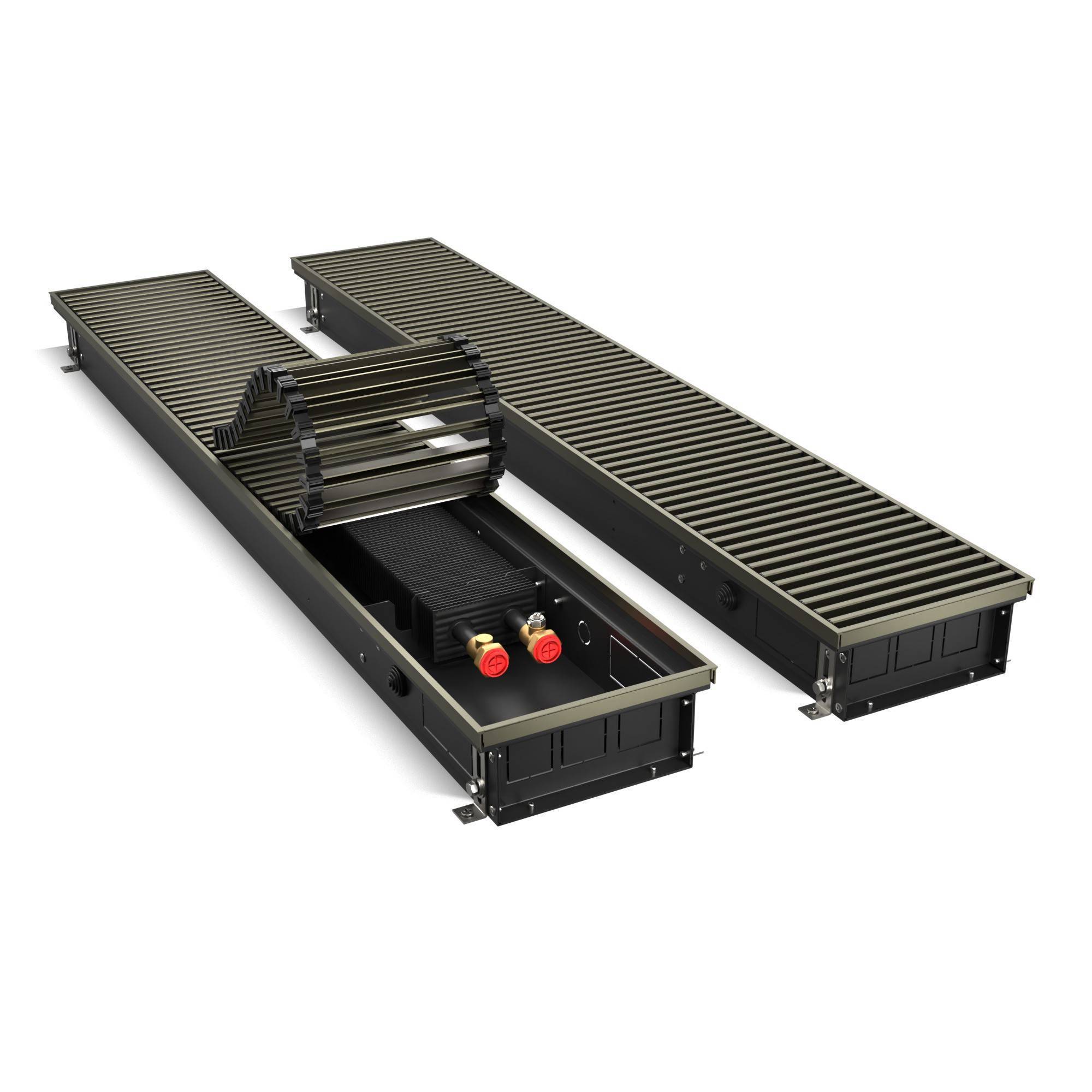 Конвектор внутрипольный Royal Thermo ATRIUM 90x200x1700 мм DG-U-DB НС-1558915