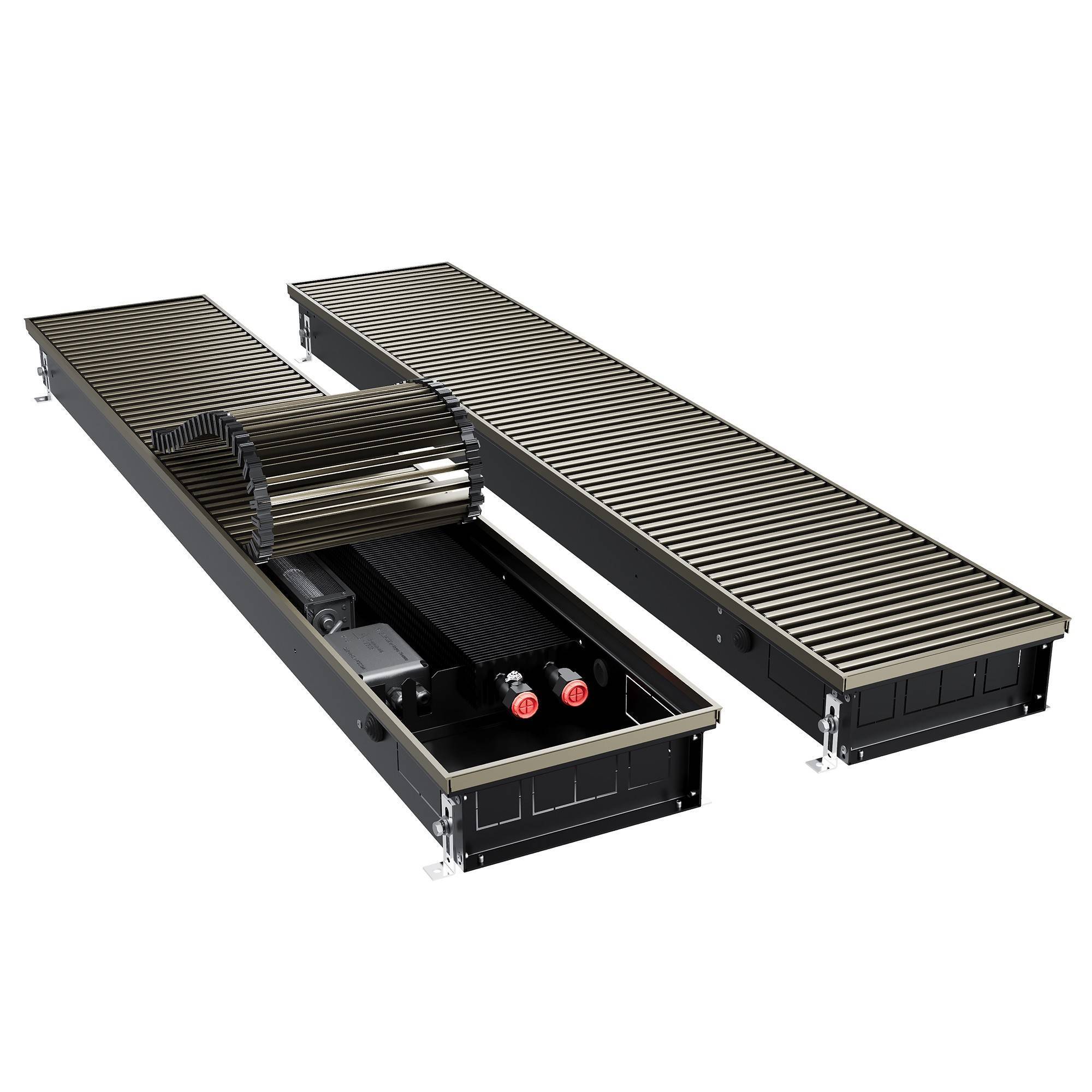 Конвектор внутрипольный Royal Thermo ATRIUM TURBO 90x250x2200 мм инверторный DG-U-DB НС-1666937