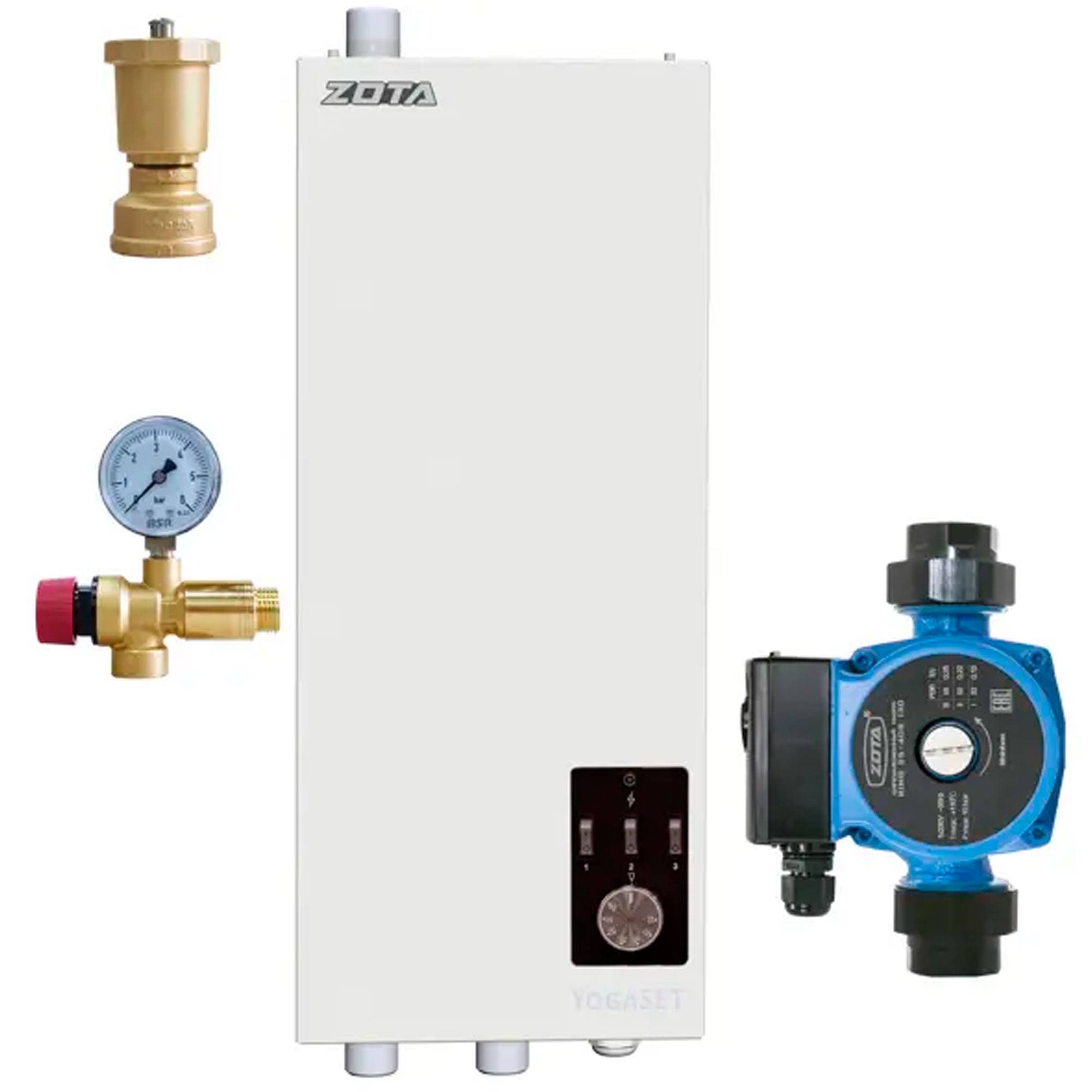 Электрокотел мини-котельная ZOTA YogaSET 9 кВт НС-1616951