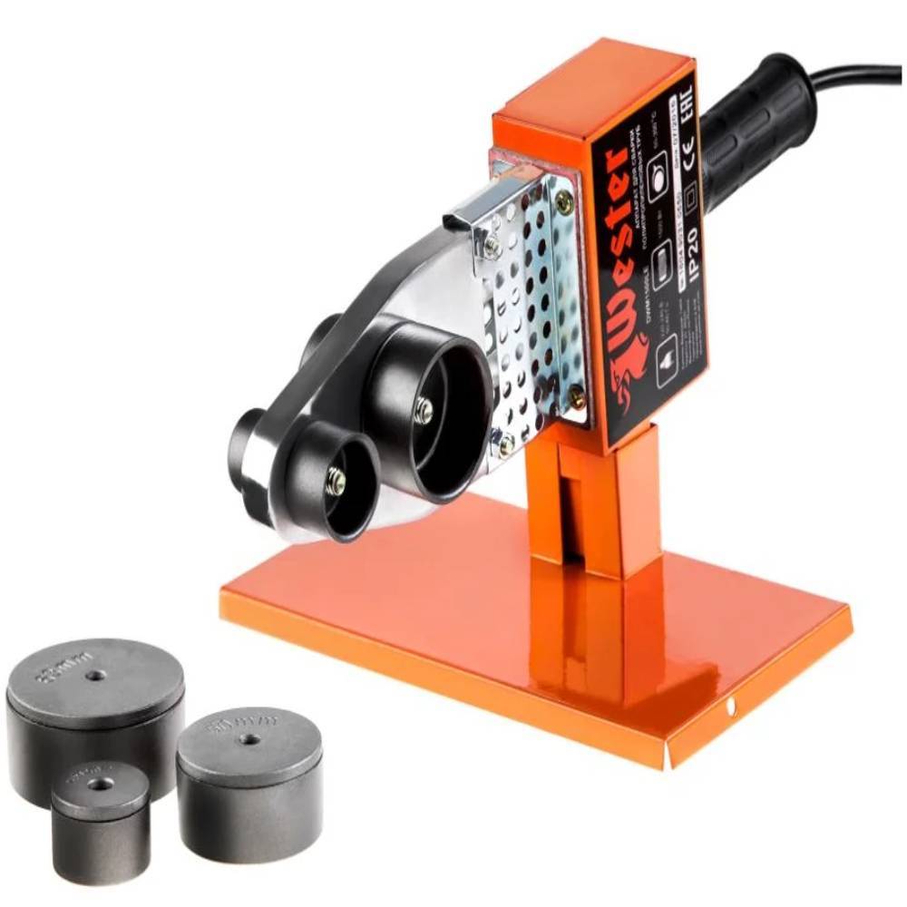 Аппарат сварочный для полипропиленовых труб Wester DWM1500LE 1500 Вт 6 насадок DWM1500LE