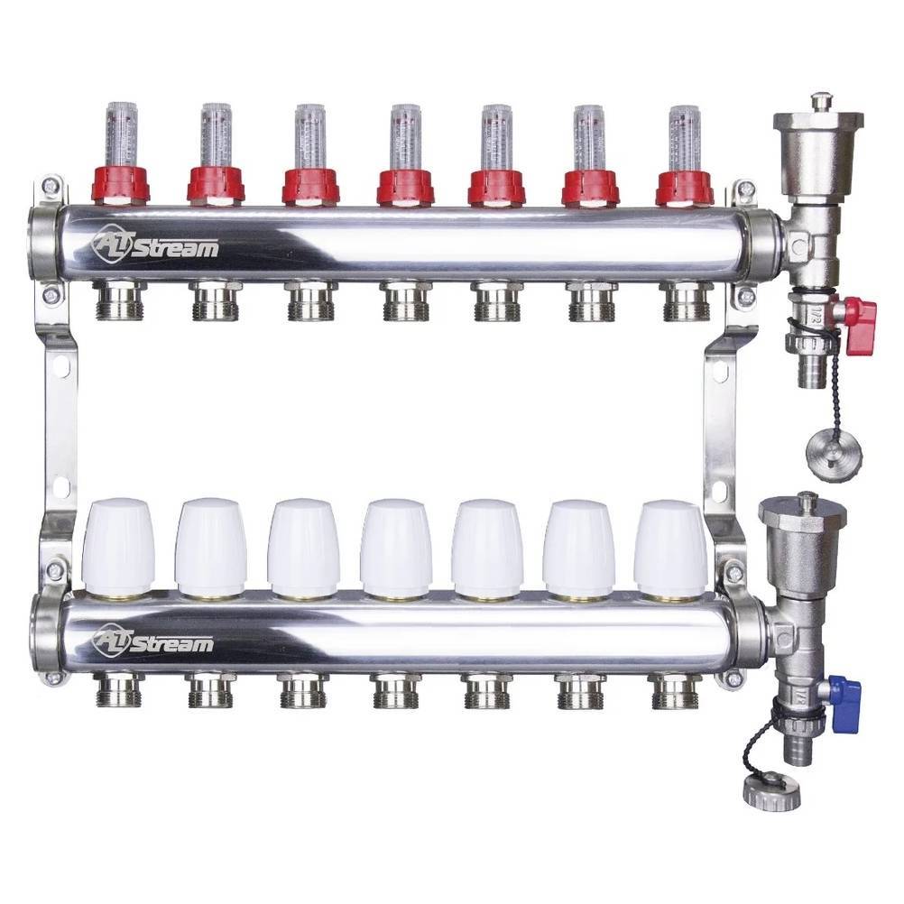 Группа коллекторная Altstream с расходомерами и воздухоотводчиком 1х7х3/4 1431714