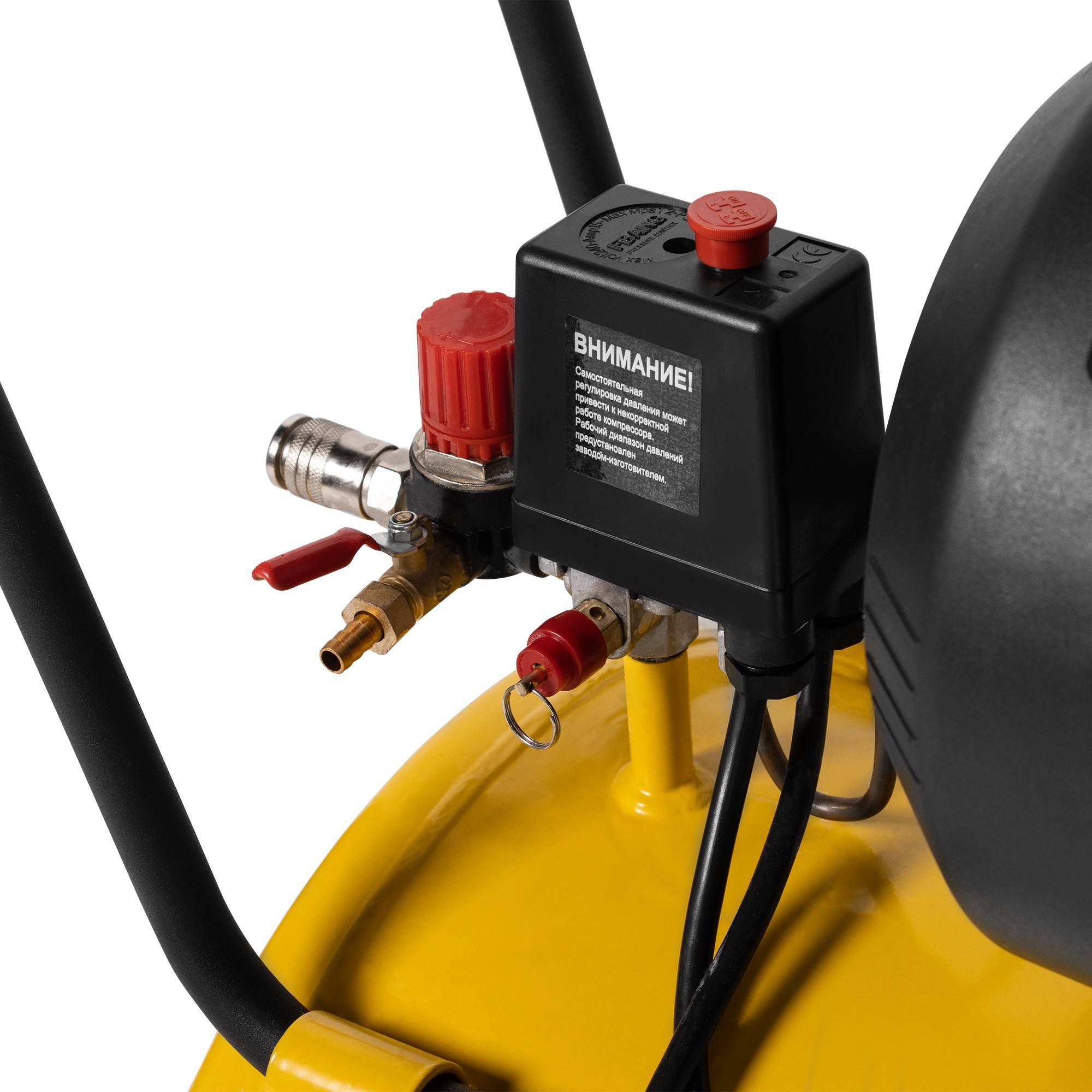 Компрессор поршневой масляный Ballu BCD-100-400 100 л 400 л/мин BCD-100-400