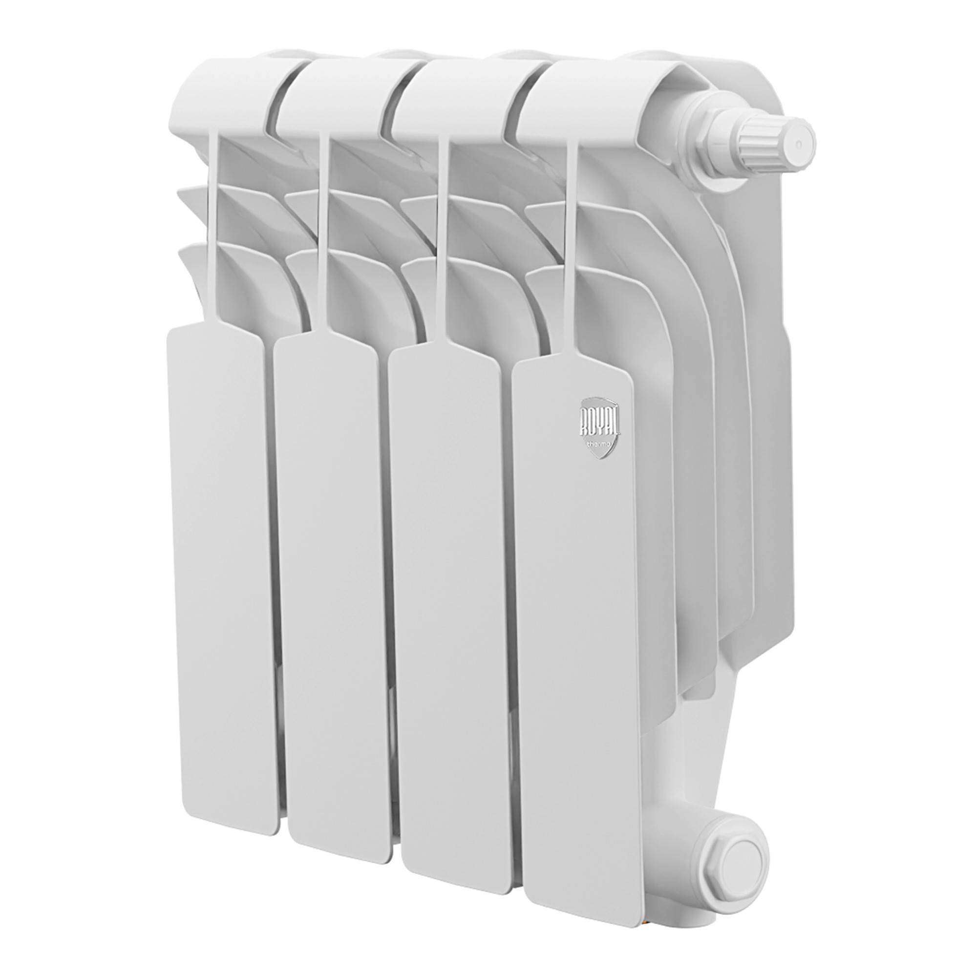 Радиатор биметаллический Royal Thermo Vittoria Super 300 VDR80 3 секции нижнее подключение НС-1506392